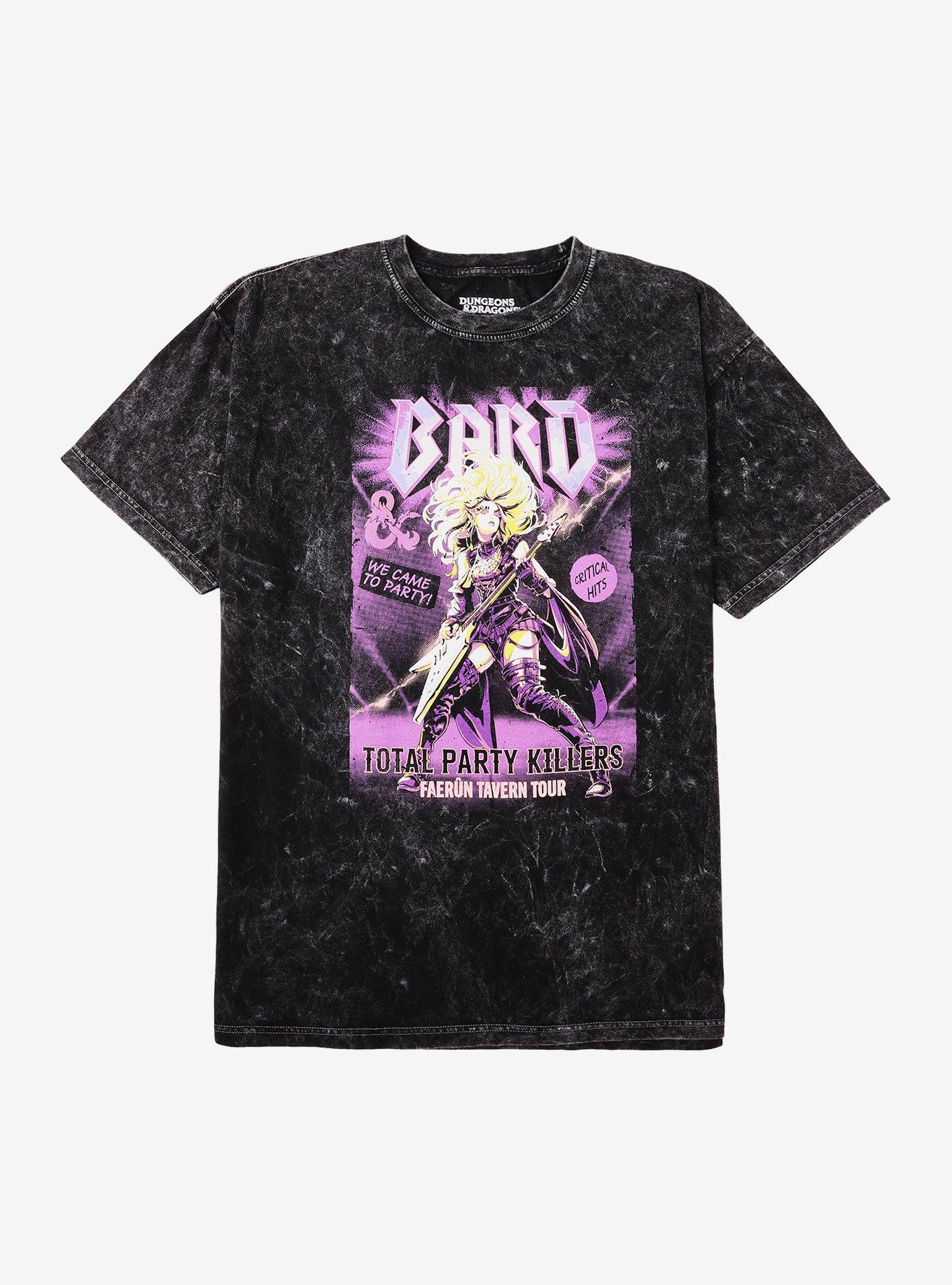 Dungeons & Dragons Bard Mineral Wash T-Shirt, , hi-res