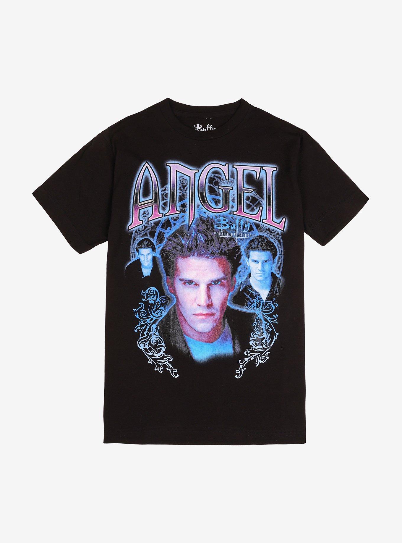 Buffy The Vampire Slayer Angel Collage T-Shirt, , hi-res