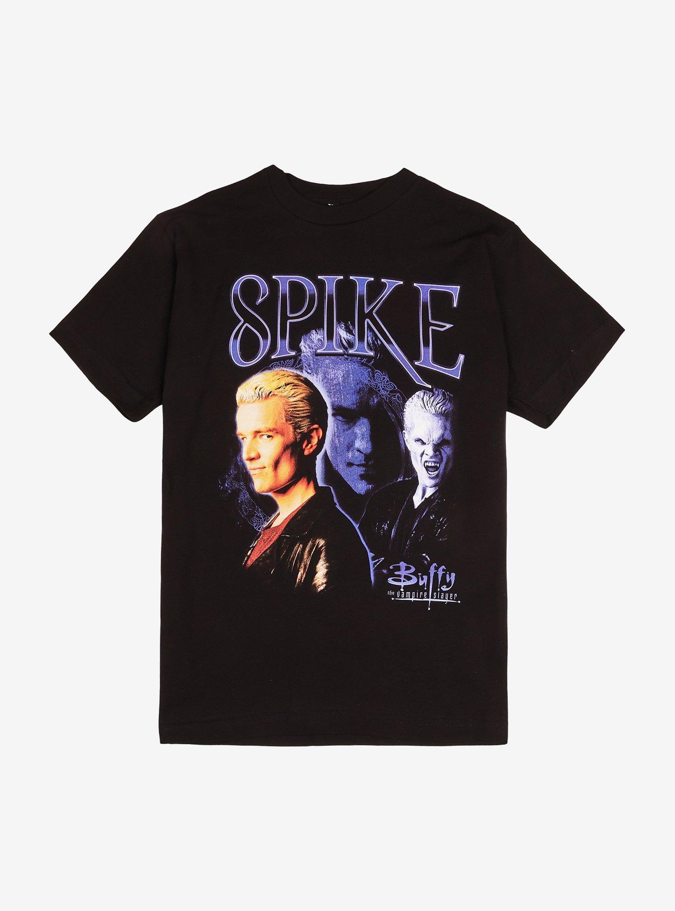 Buffy The Vampire Slayer Spike Collage T-Shirt