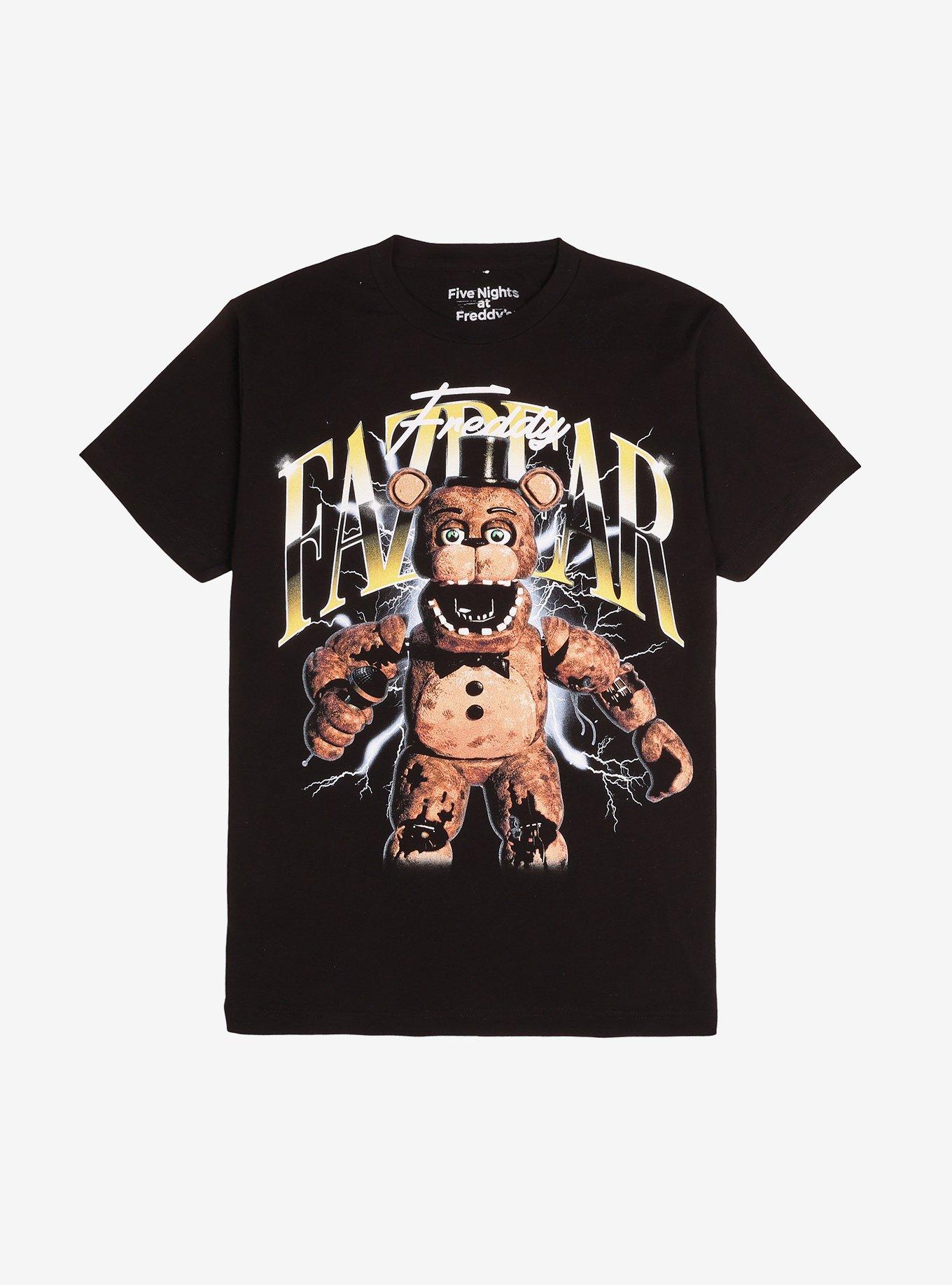 Five Nights At Freddy's Jumbo Print Lightning T-Shirt, , hi-res