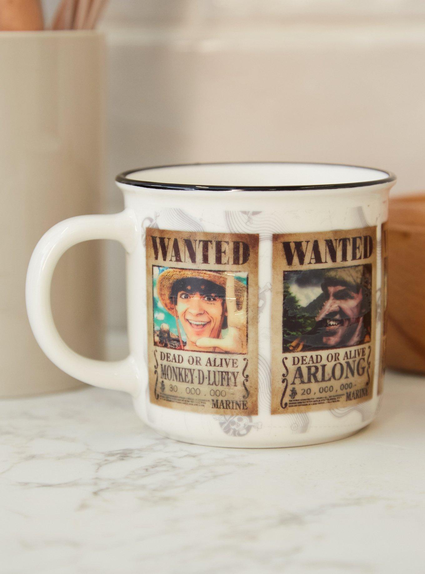 One Piece Wanted Posters Heat-Changing Mug, , hi-res