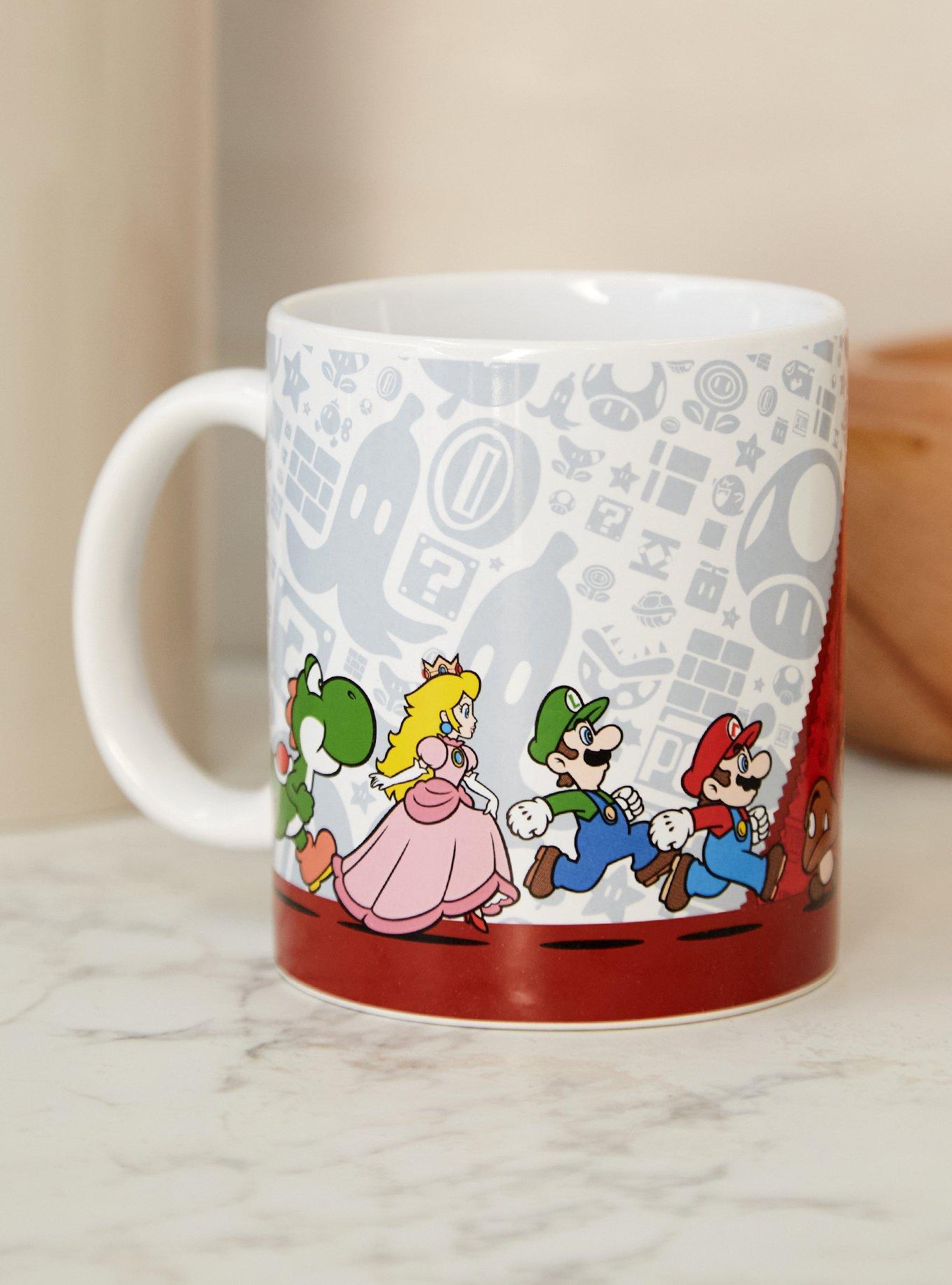 Nintendo Super Mario Bros. Running Characters Mug, , hi-res