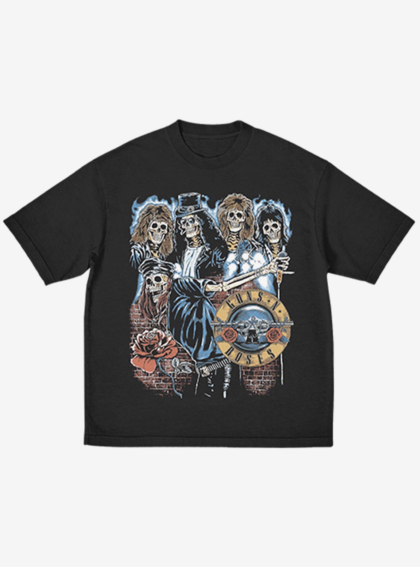 Guns N' Roses Skeleton Portrait T-Shirt, , hi-res