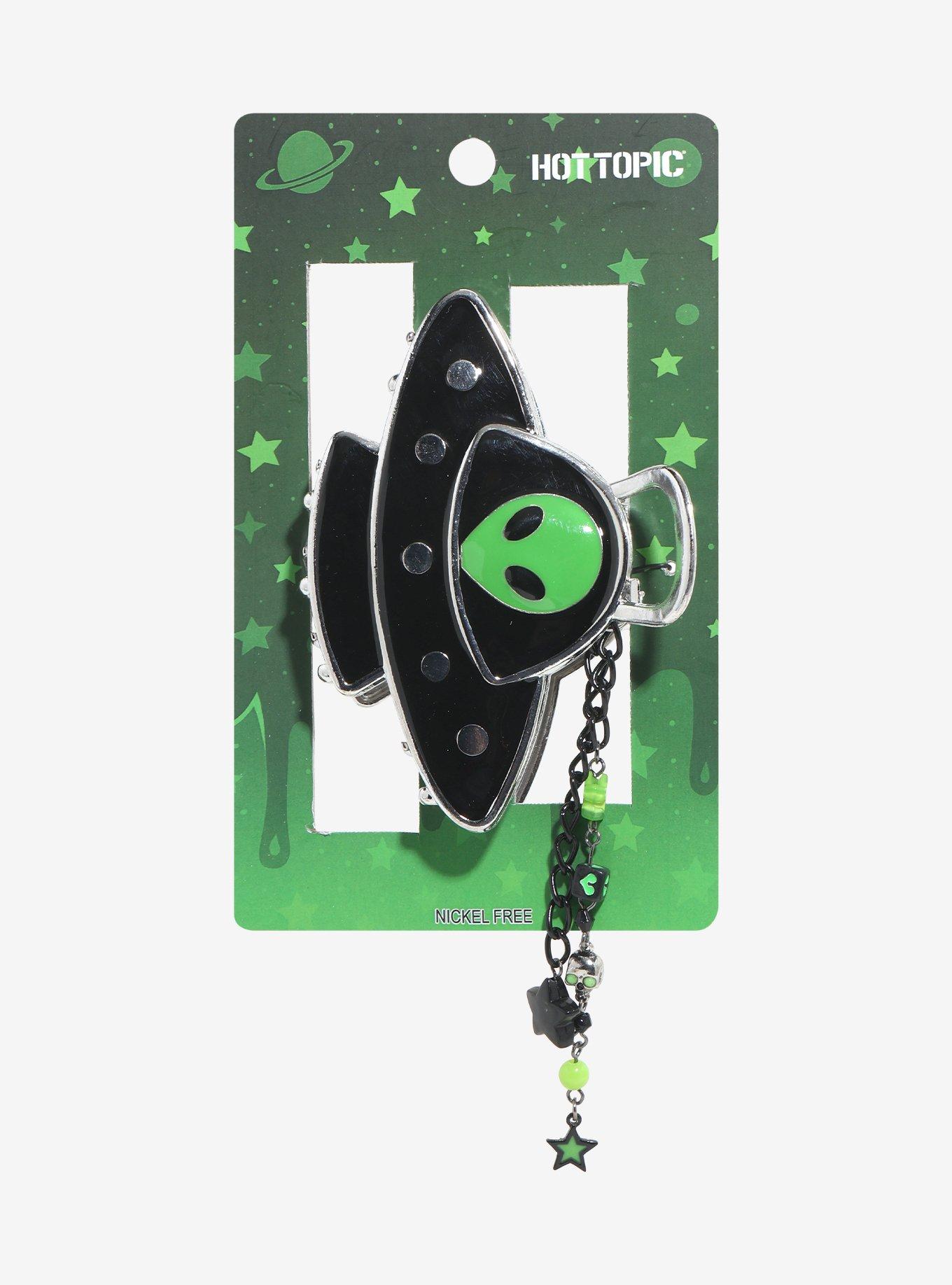 Alien UFO Claw Hair Clip, , hi-res