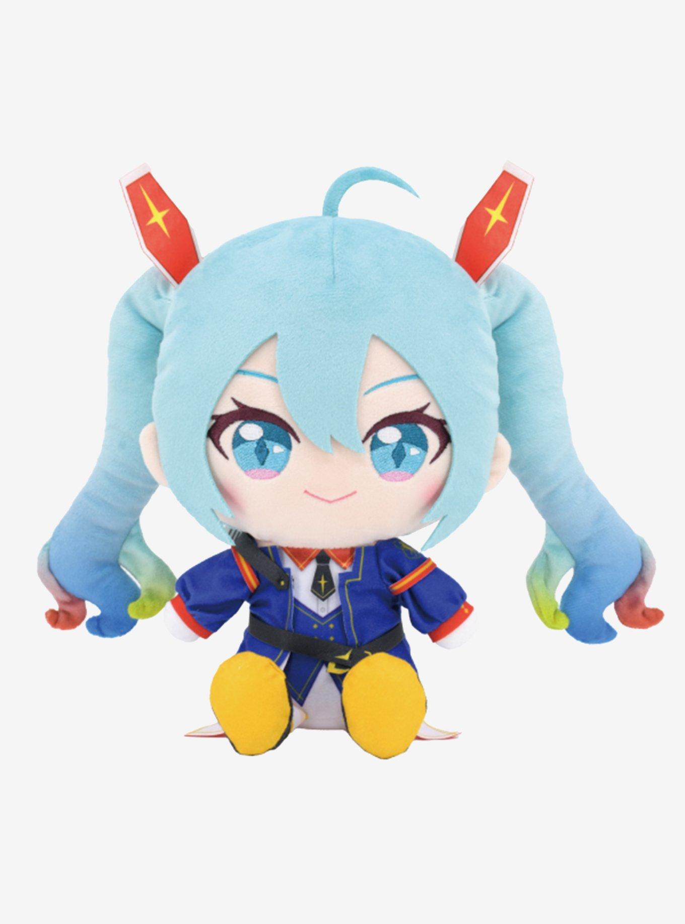 Bandai Namco Gundam X Miku Anniversary Special Project Hatsune Miku X Mobile Suit Gundam Plush, , hi-res