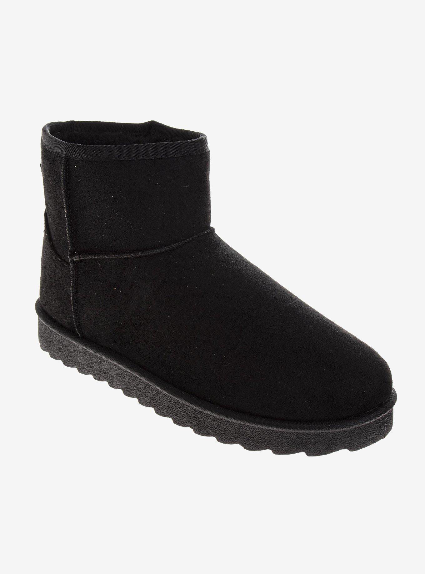Avalanche Unisex Cozy Winter Boots Black