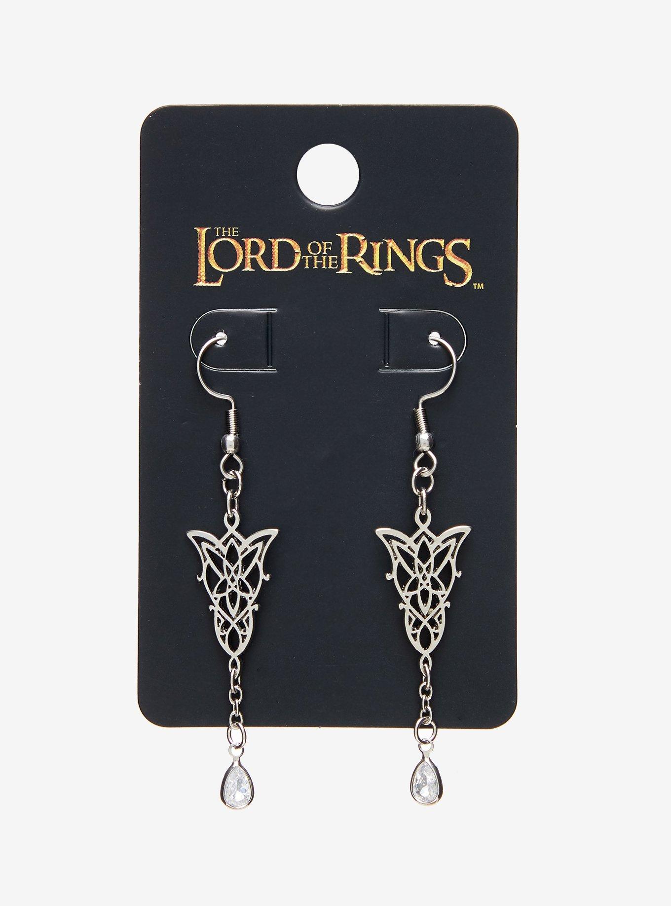 The Lord Of The Rings Arwen Evenstar Drop Earrings Her Universe Exclusive, , hi-res