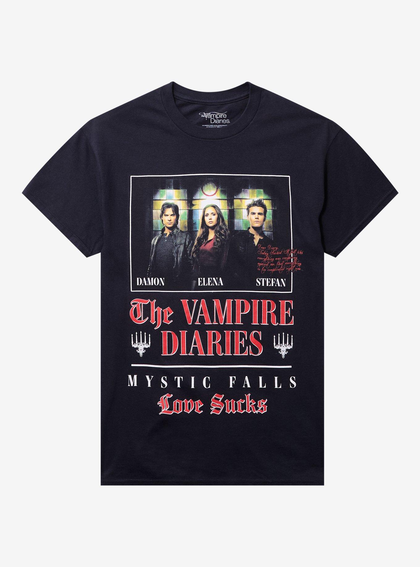 The Vampire Diaries Love Sucks T-Shirt, , hi-res
