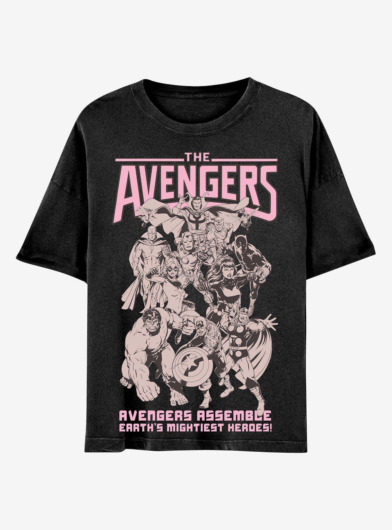 Marvel The Avengers Comic Group T-Shirt, , hi-res