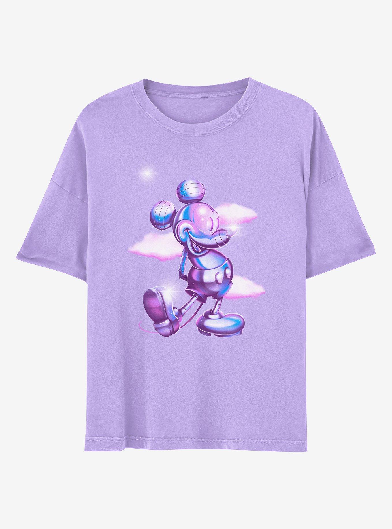 Disney Mickey Mouse Holographic Cloud T-Shirt, , hi-res