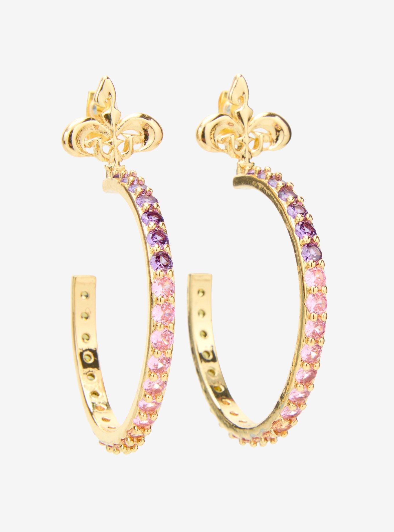 Her Universe Star Wars Naboo Gem Hoop Earrings Her Universe Exclusive, , hi-res