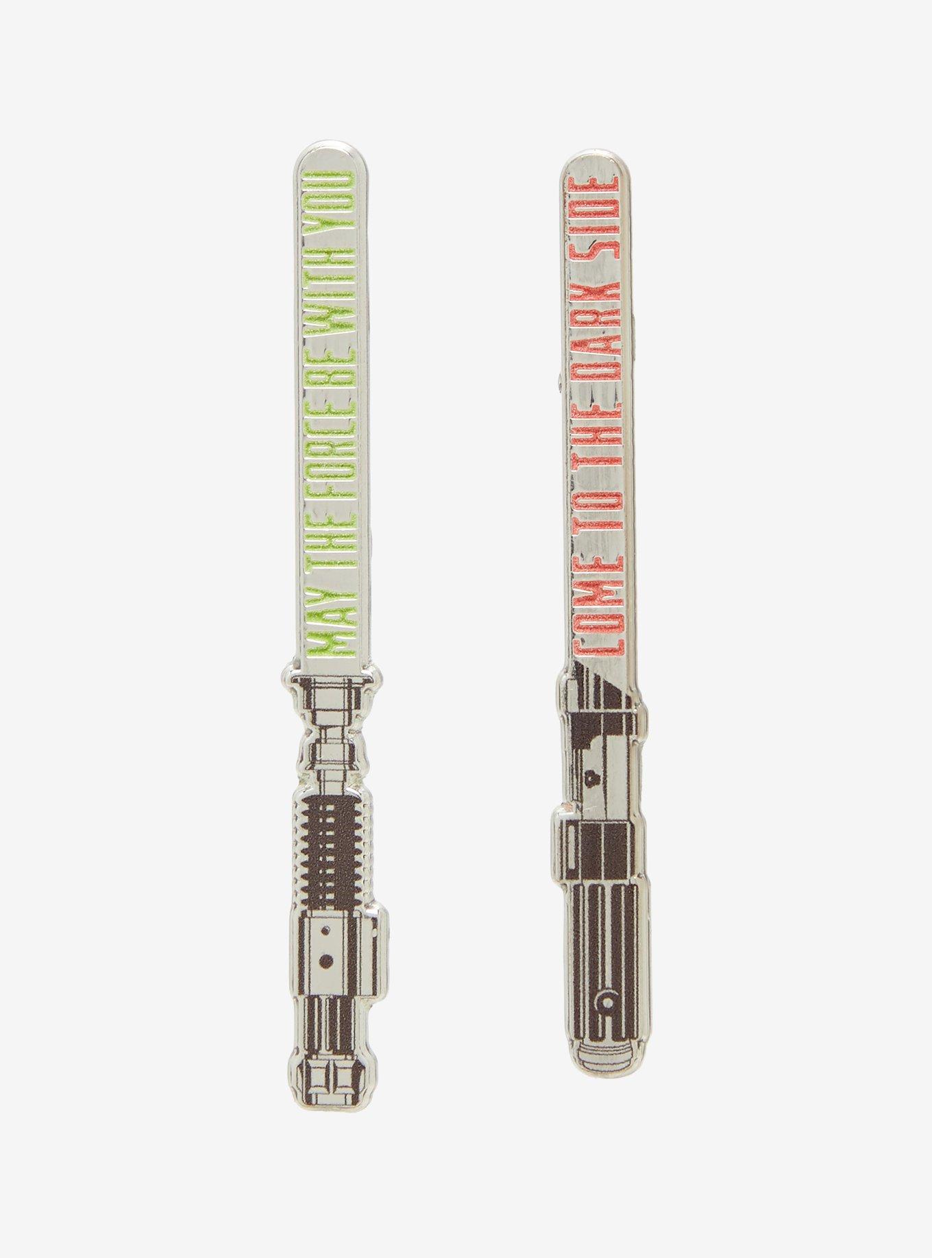 Her Universe Star Wars Lightsaber Glow-In-The-Dark Enamel Pin Set Her Universe Exclusive, , hi-res