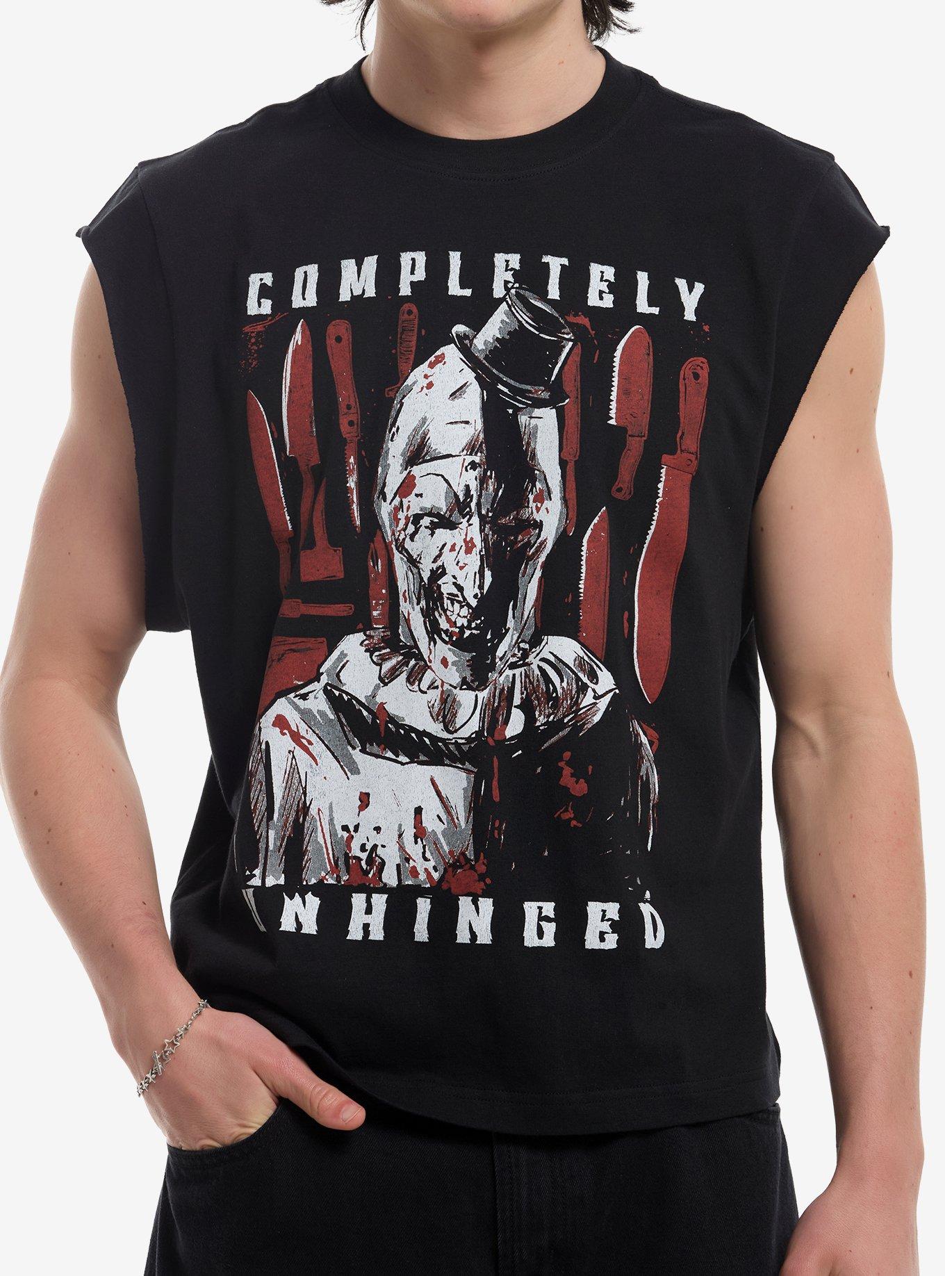 Terrifier Art Unhinged Muscle Tank Top
