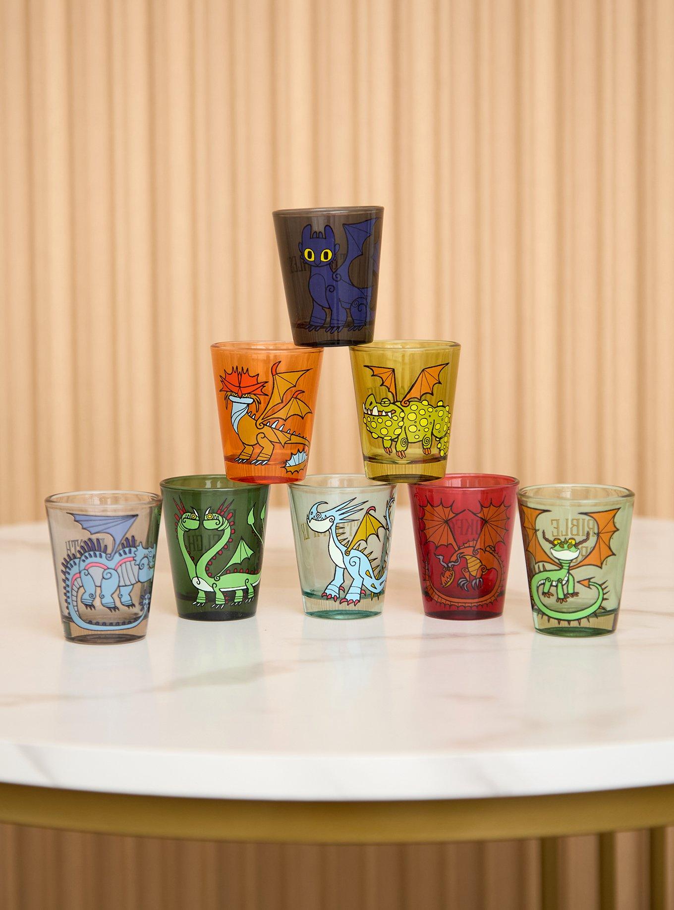 DreamWorks How to Train Your Dragon Dragons Blind Box Mini Glass - BoxLunch Exclusive, , hi-res