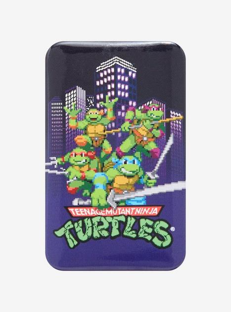 Teenage Mutant Ninja Turtles 8-Bit Rectangular Button | Hot Topic