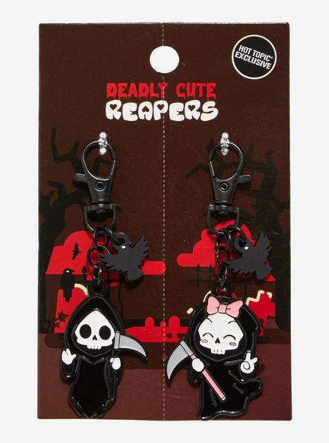 Deadly Cute Reapers Best Friend Keychain Set Hot Topic Exclusive | Hot ...