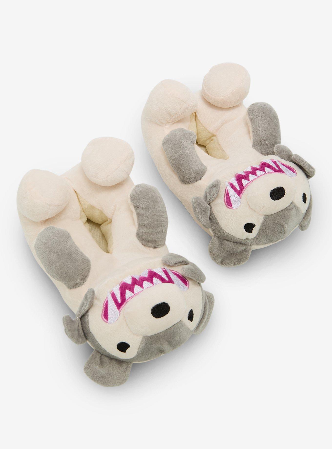 Deddy Bears Wolf Plush Slippers, , hi-res