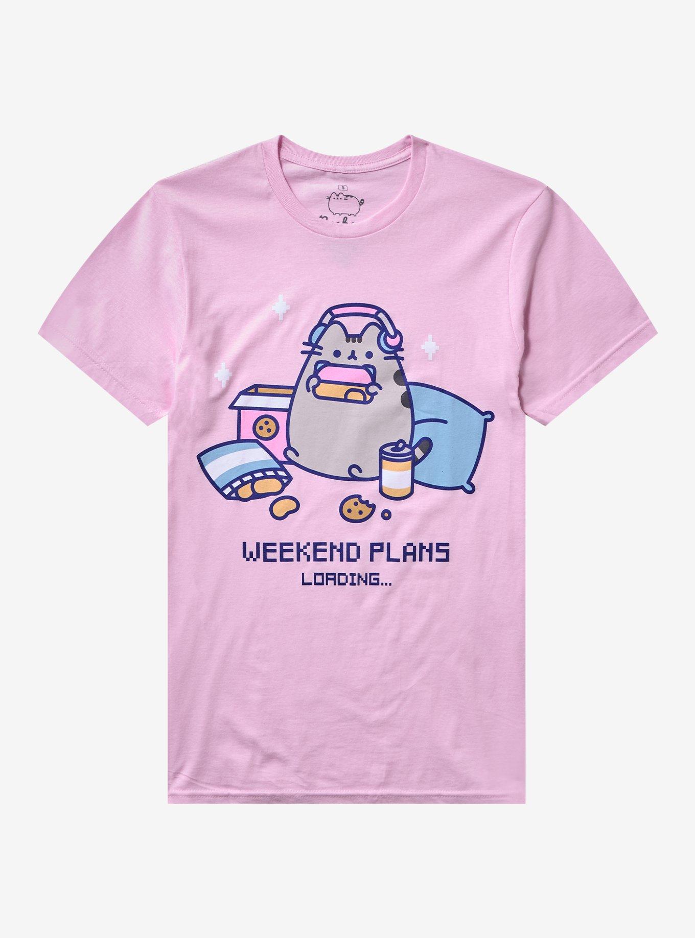 Pusheen Weekend Plans T-Shirt, , hi-res