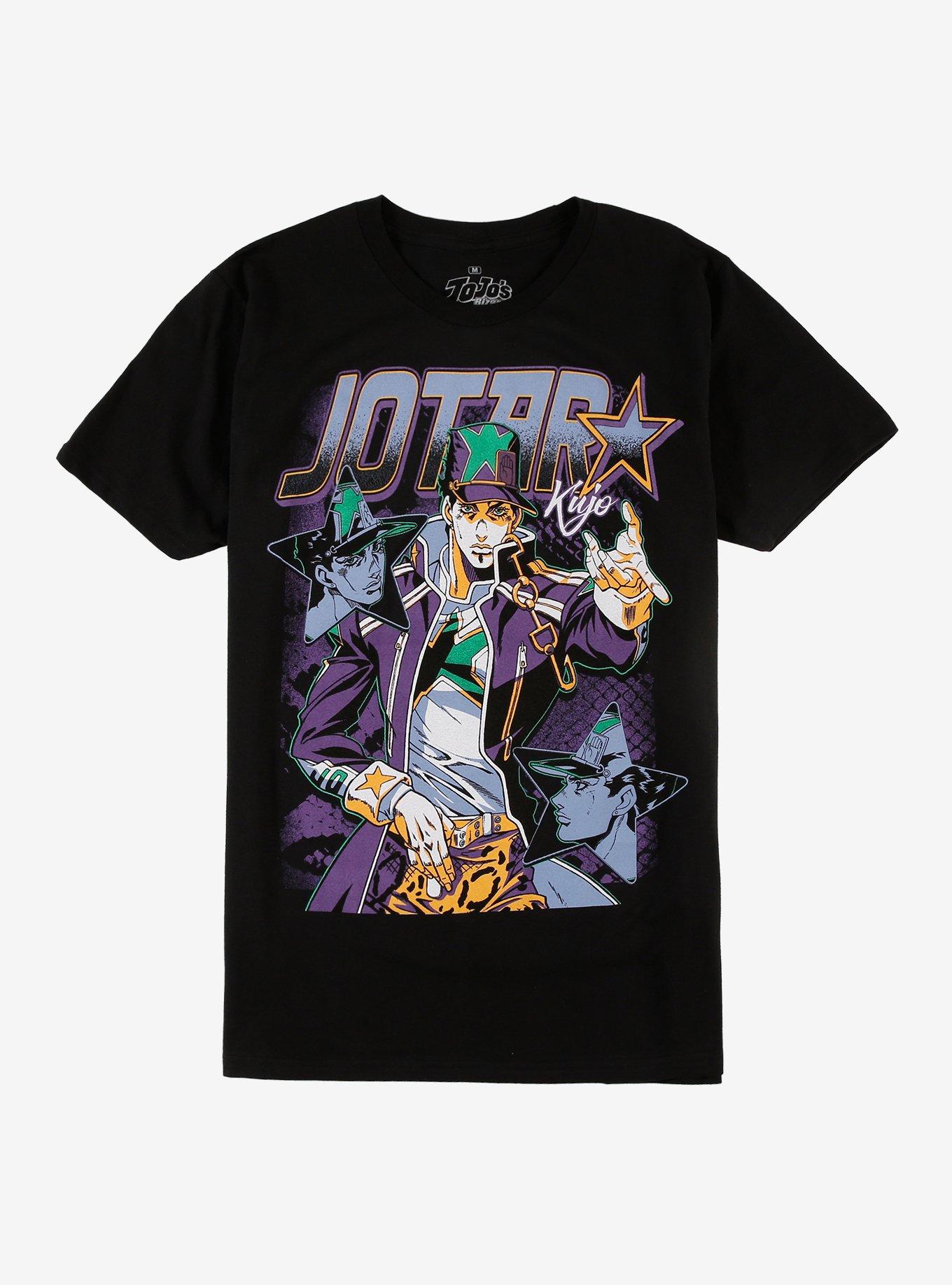 JoJo's Bizarre Adventure Jotaro Kujo Collage T-Shirt, , hi-res