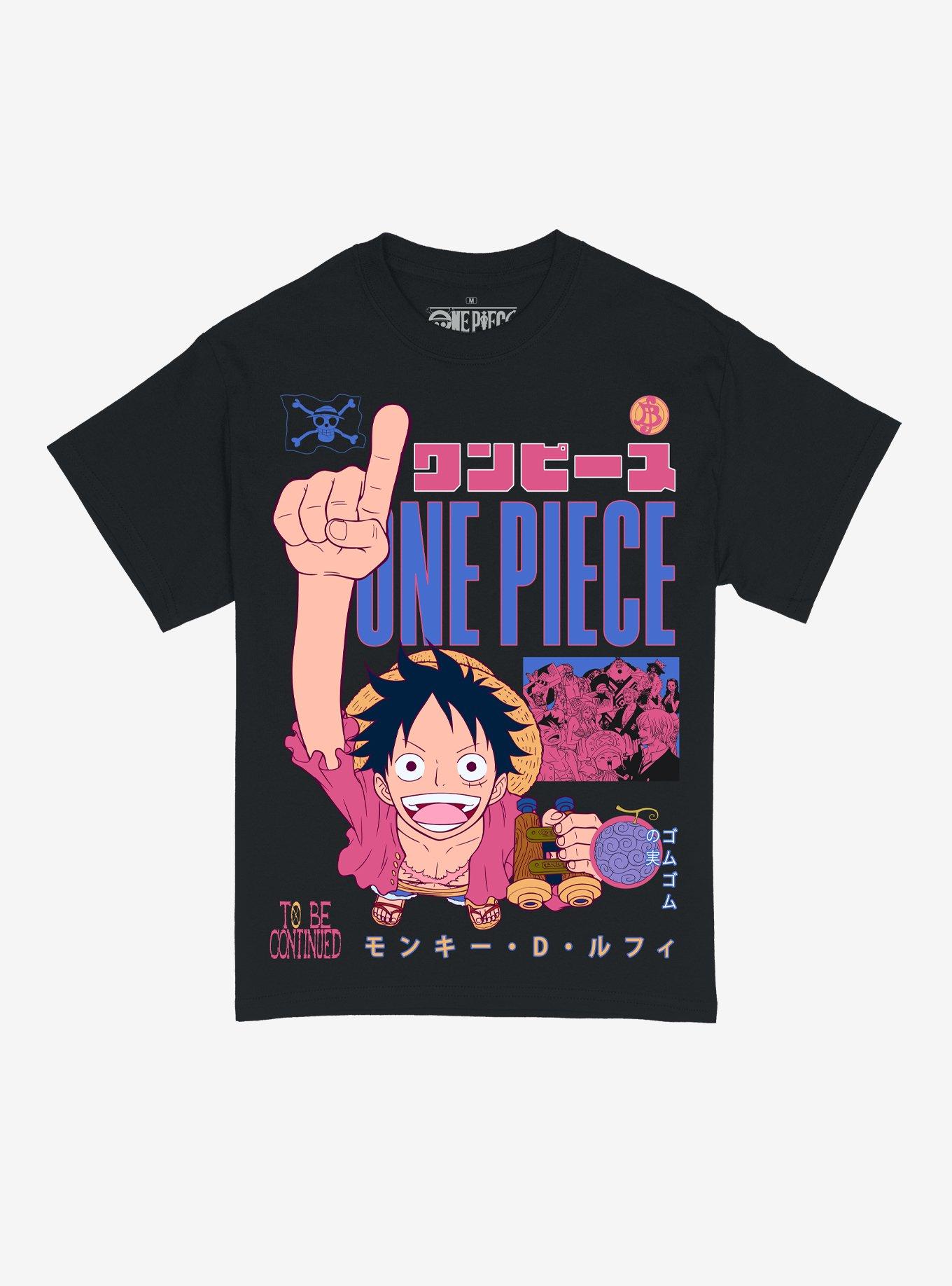 One Piece Luffy To Be Continued T-Shirt, , hi-res