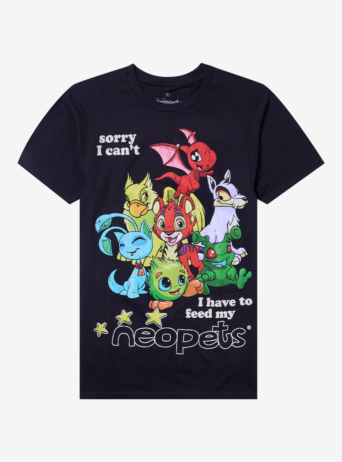 Neopets Sorry I Can't T-Shirt, , hi-res