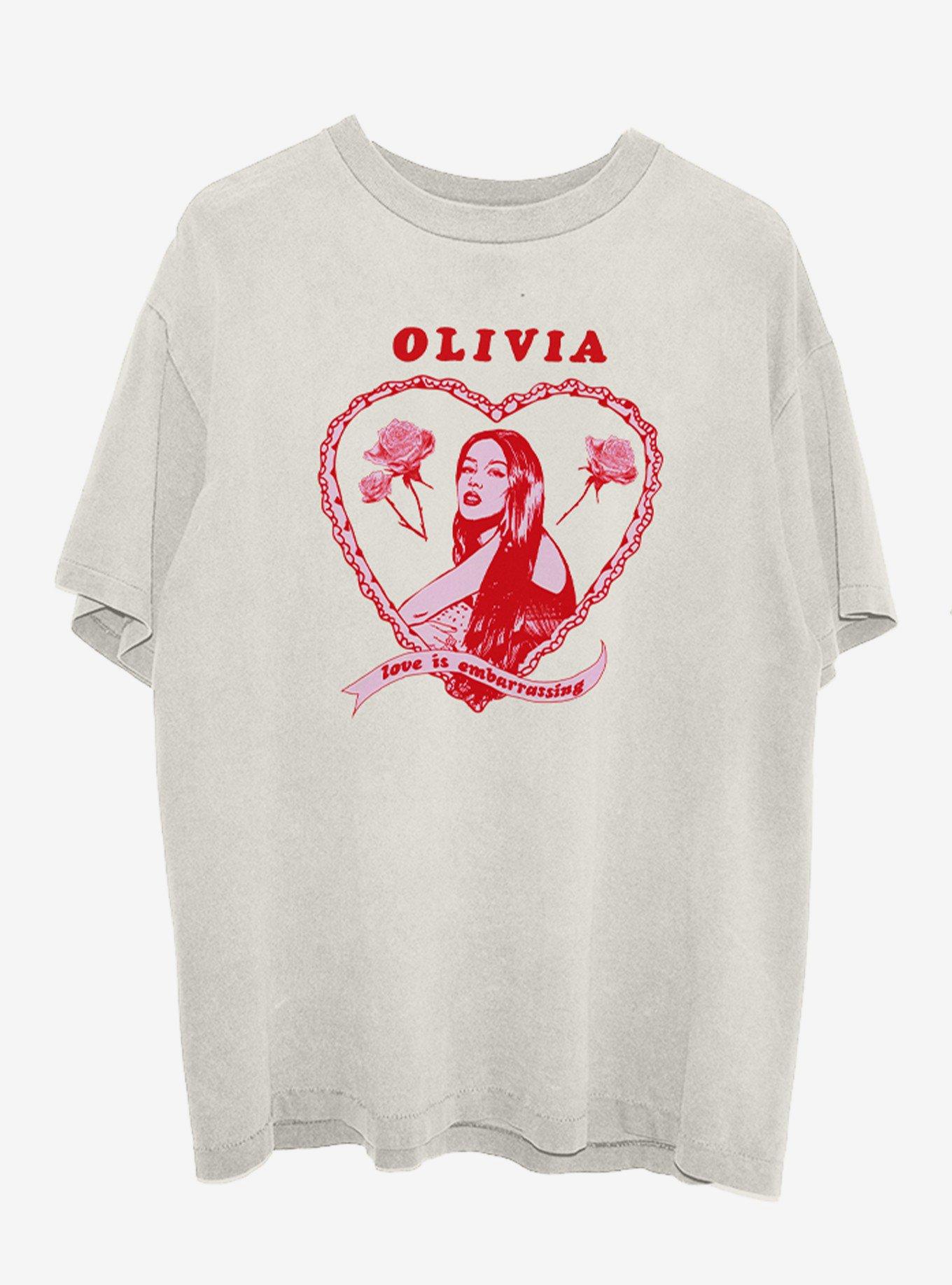 Olivia Rodrigo Love Is Embarrassing T-Shirt | Hot Topic