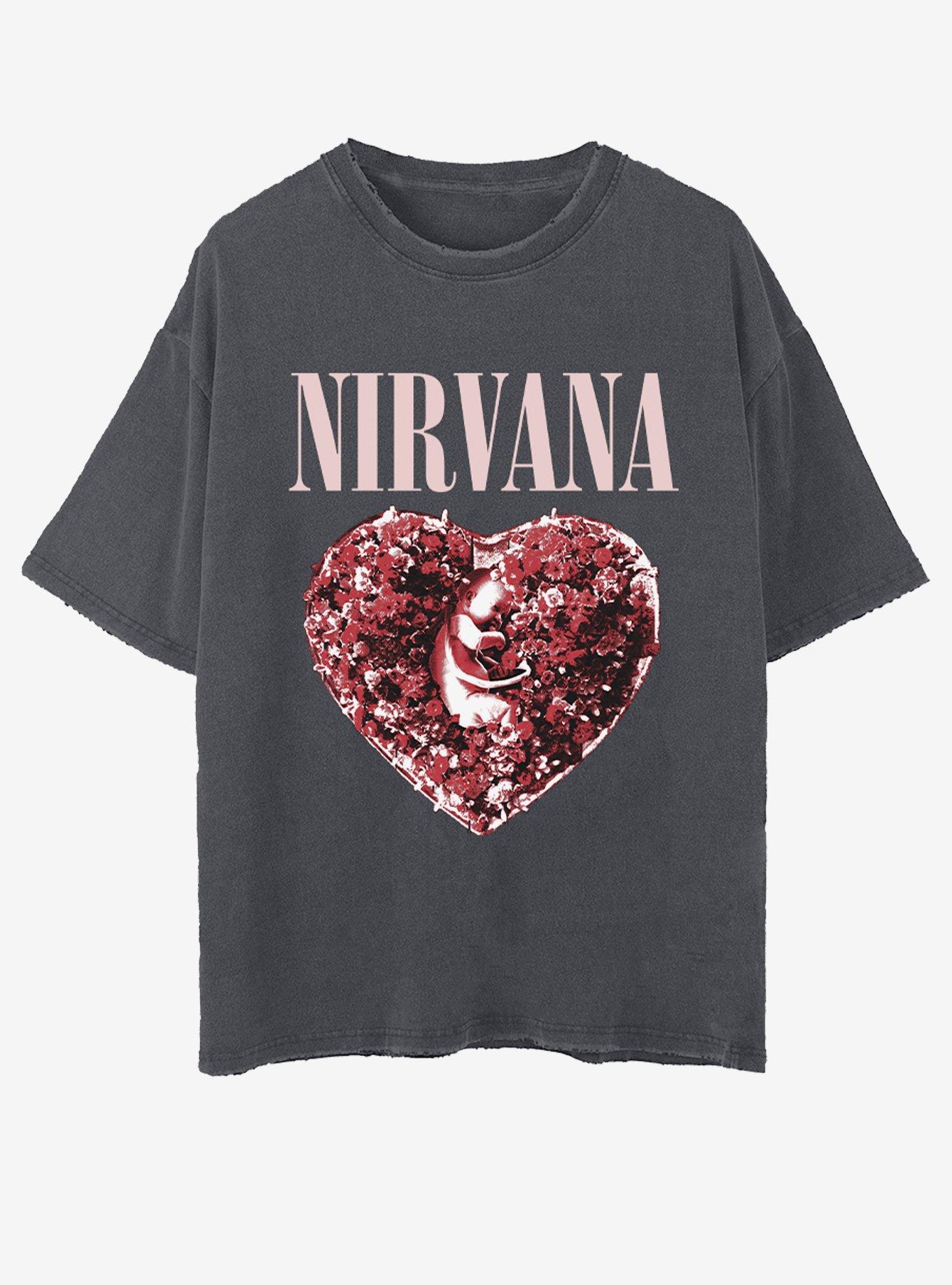 Nirvana Heart-Shaped Box T-Shirt, , hi-res