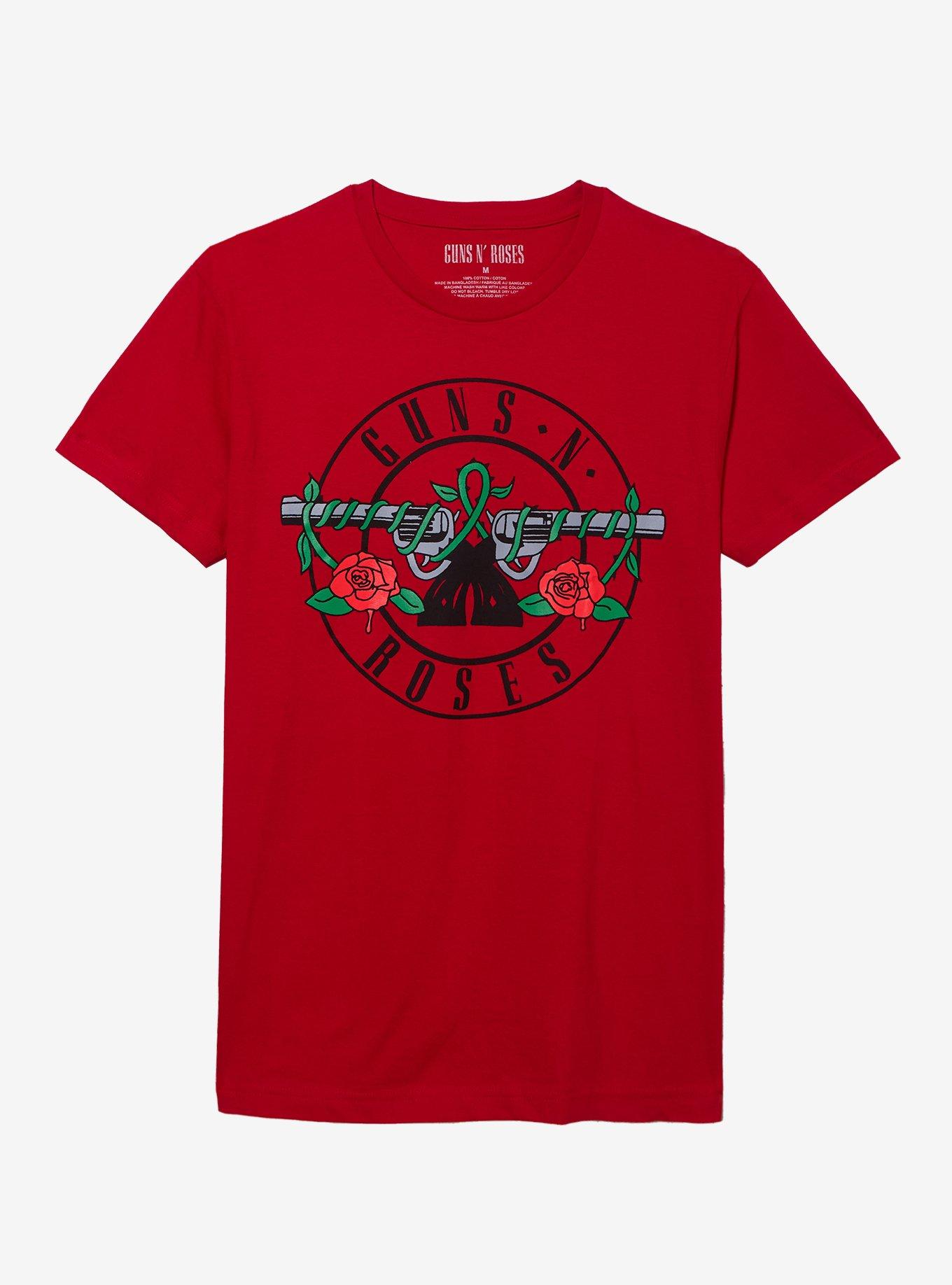Guns N' Roses Red Logo T-Shirt, , hi-res