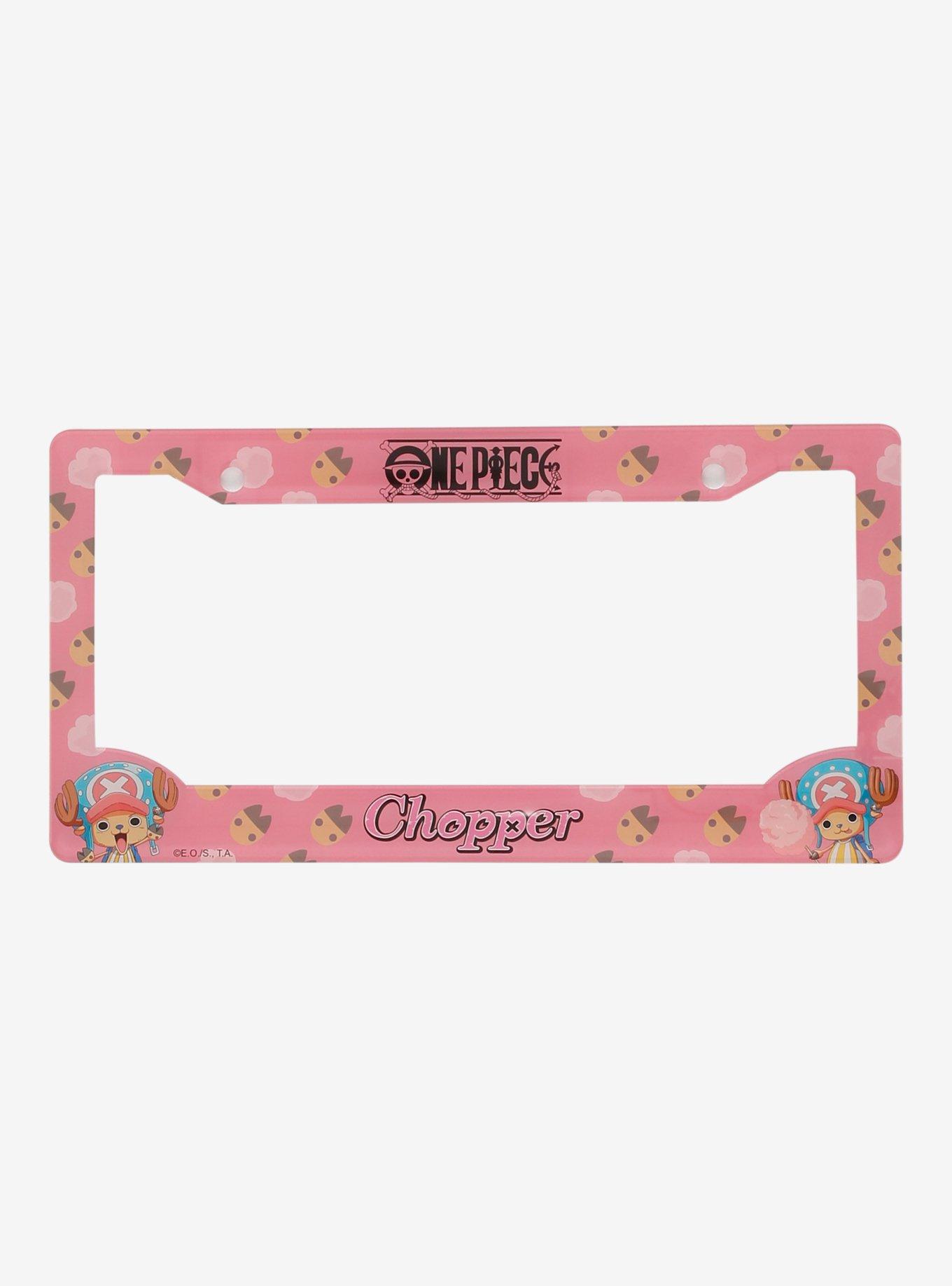 One Piece Chopper License Plate Frame, , hi-res
