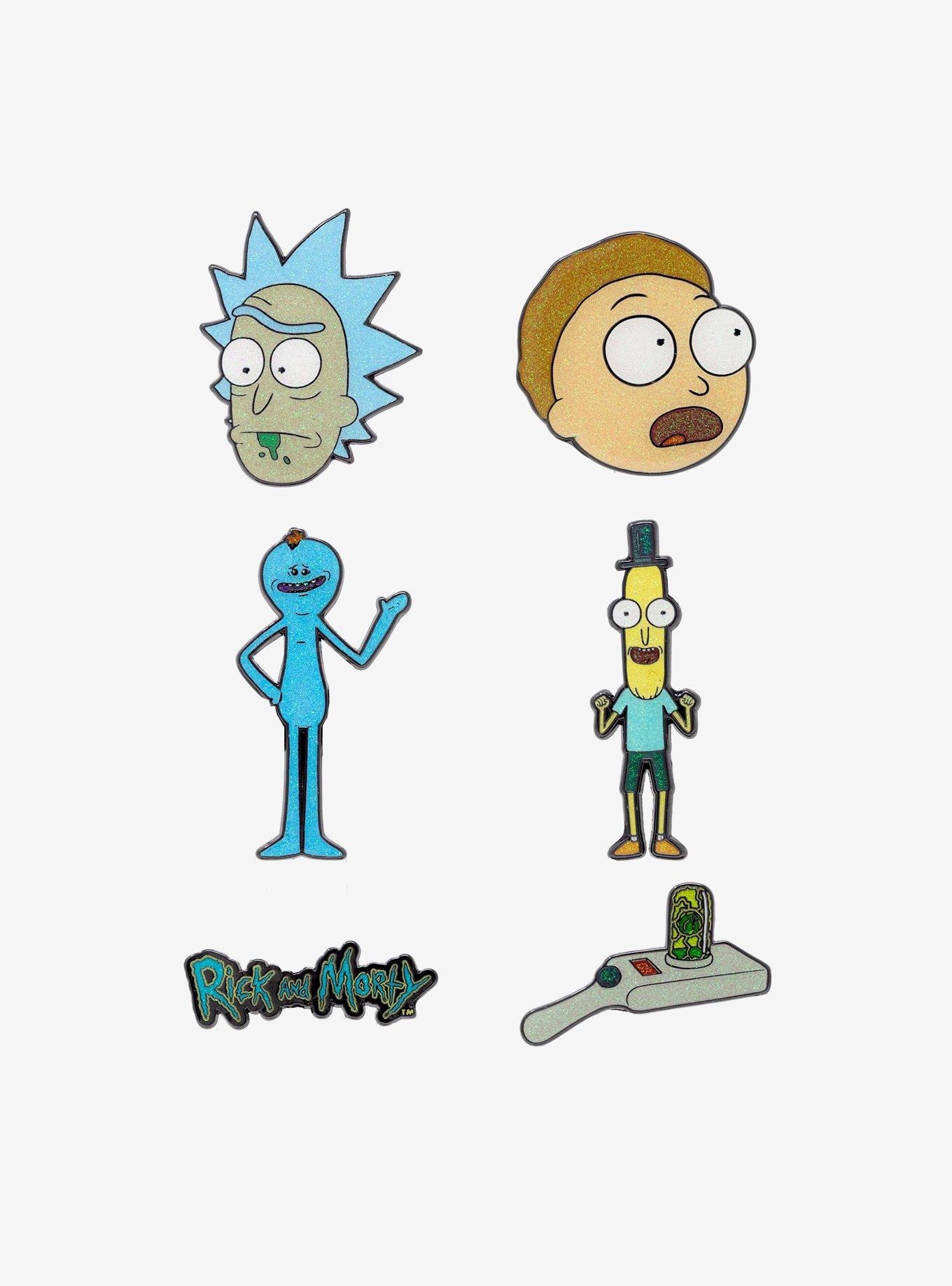 Rick and Morty Mystery Enamel Pin Blind Box Series, , hi-res