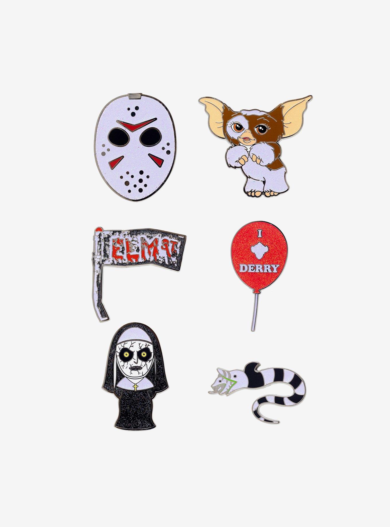 Warner Bros. Horror Movies Mystery Enamel Pin Blind Box Series, , hi-res