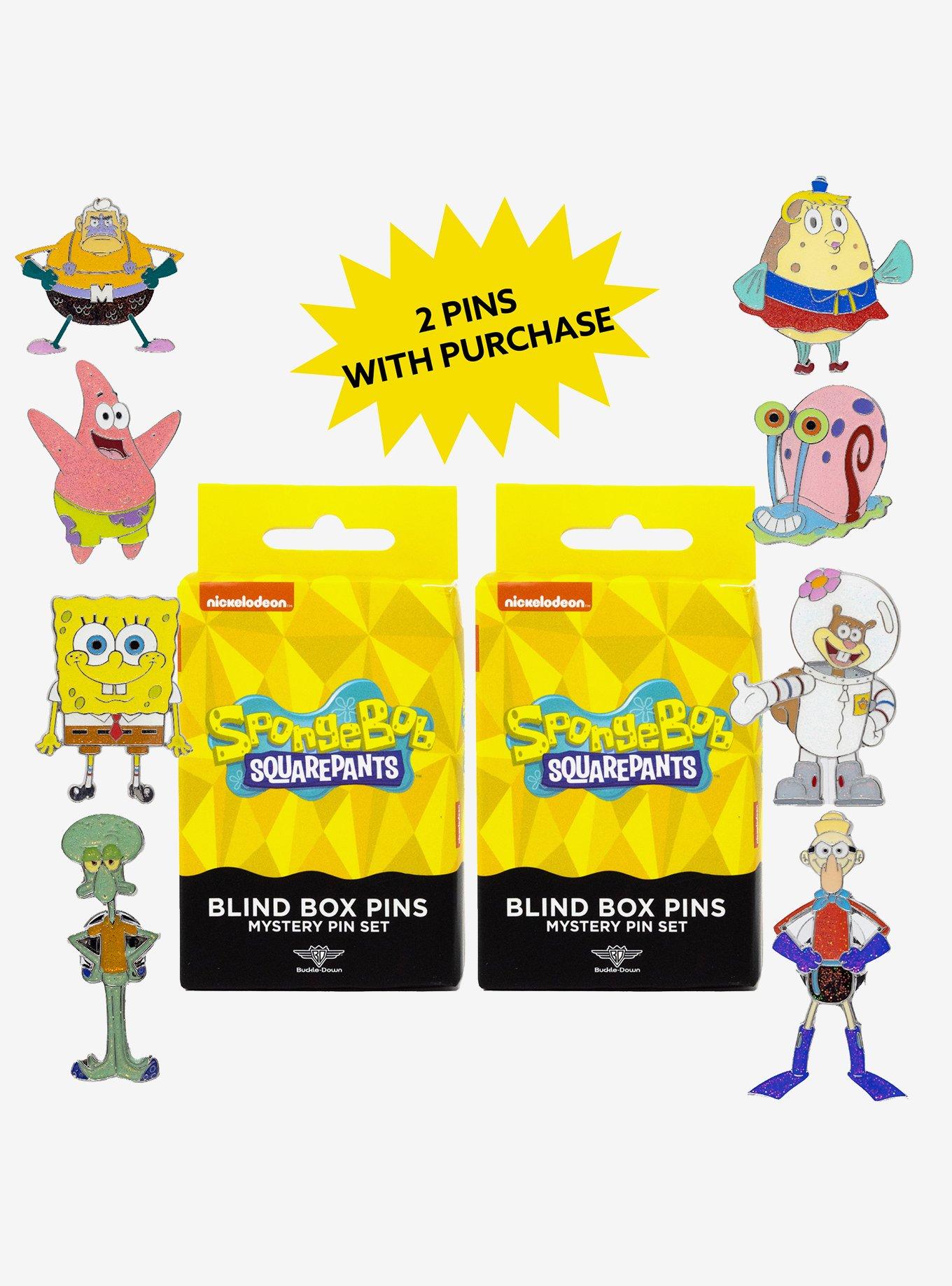 SpongeBob SquarePants Mystery Enamel Pin Blind Box Series 2 Pack, , hi-res