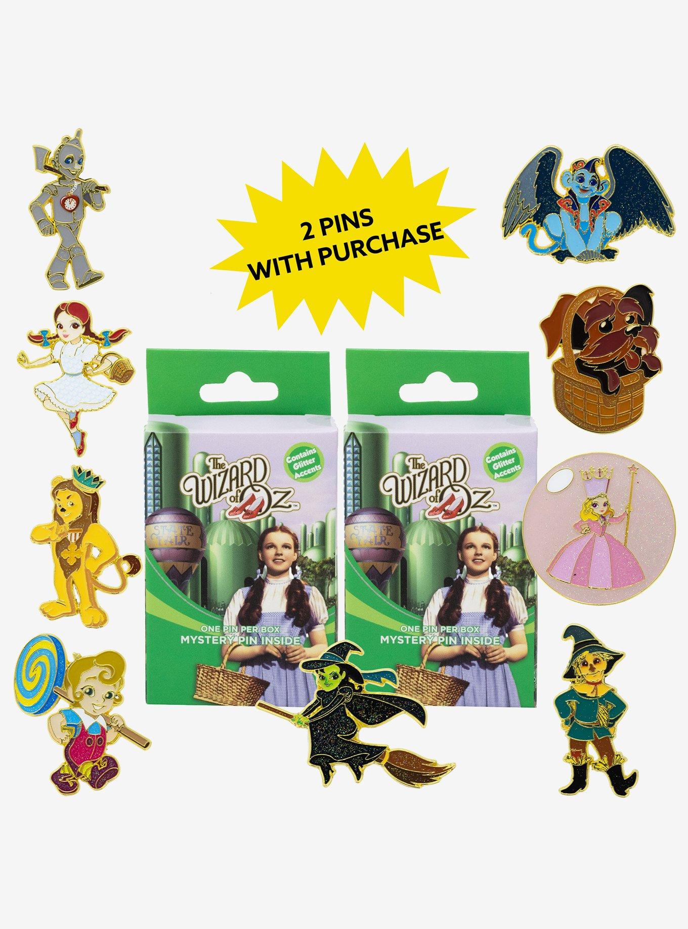 The Wizard of Oz Mystery Enamel Pin Blind Box Series 2 Pack, , hi-res