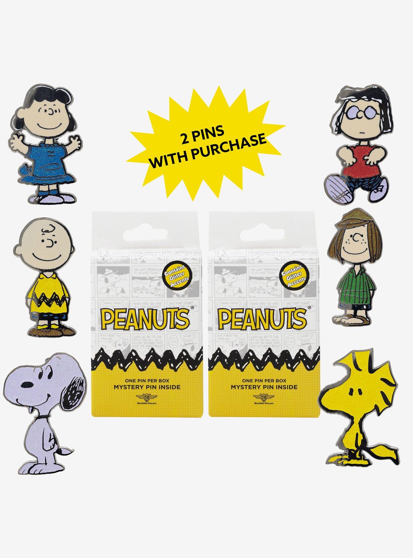 Peanuts Mystery Enamel Pin Blind Box Series 2 Pack