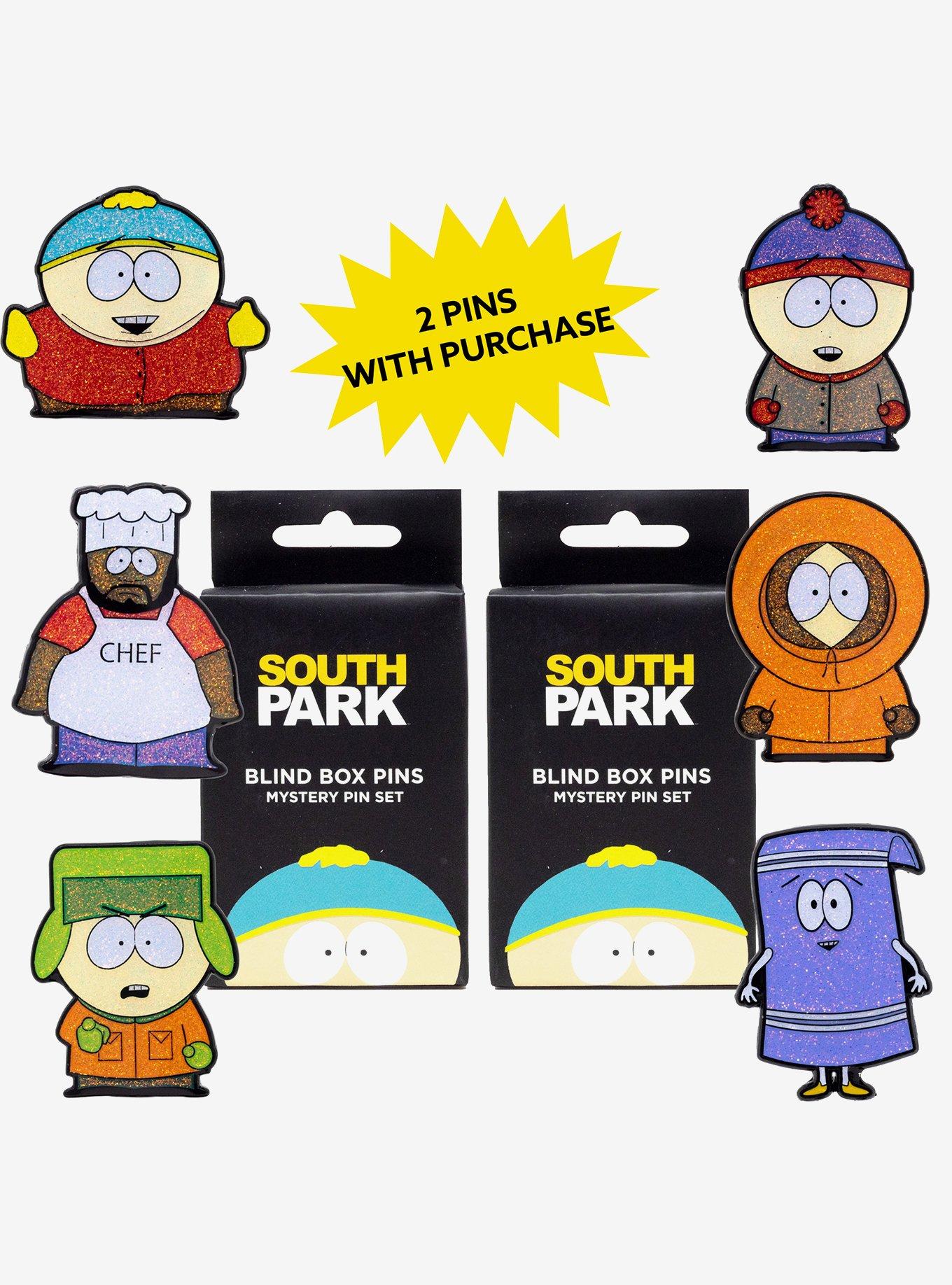 South Park Mystery Enamel Pin Blind Box Series 2 Pack
