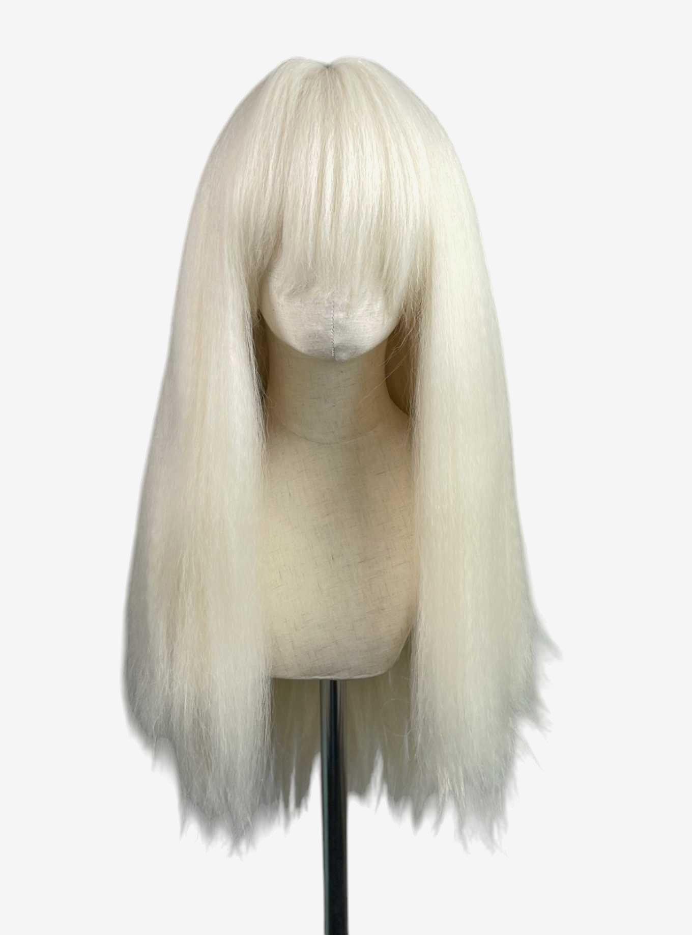 Crimped Nyx Platinum Blonde Wig, , hi-res