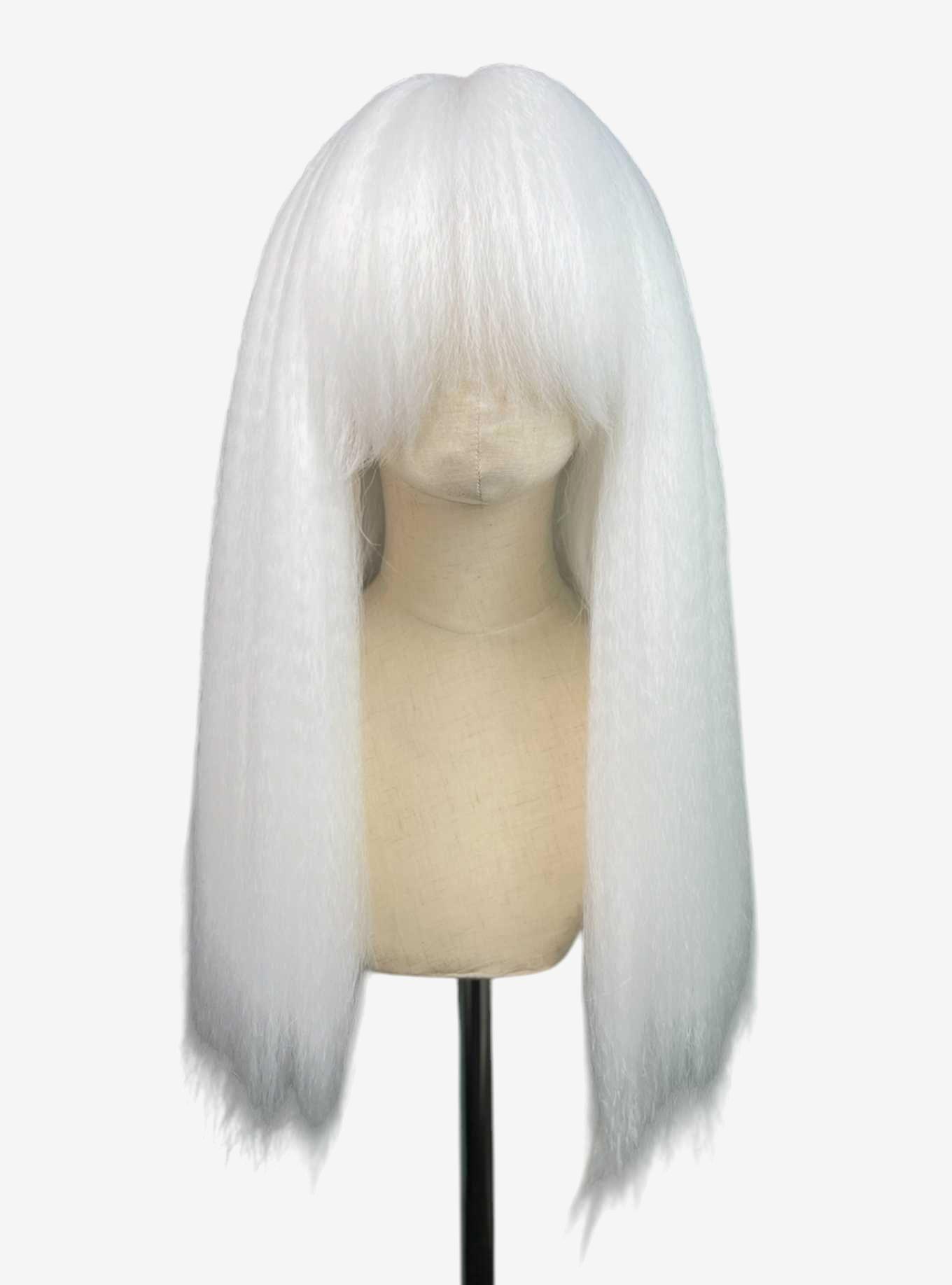 Crimped Nyx Classic White Wig, , hi-res