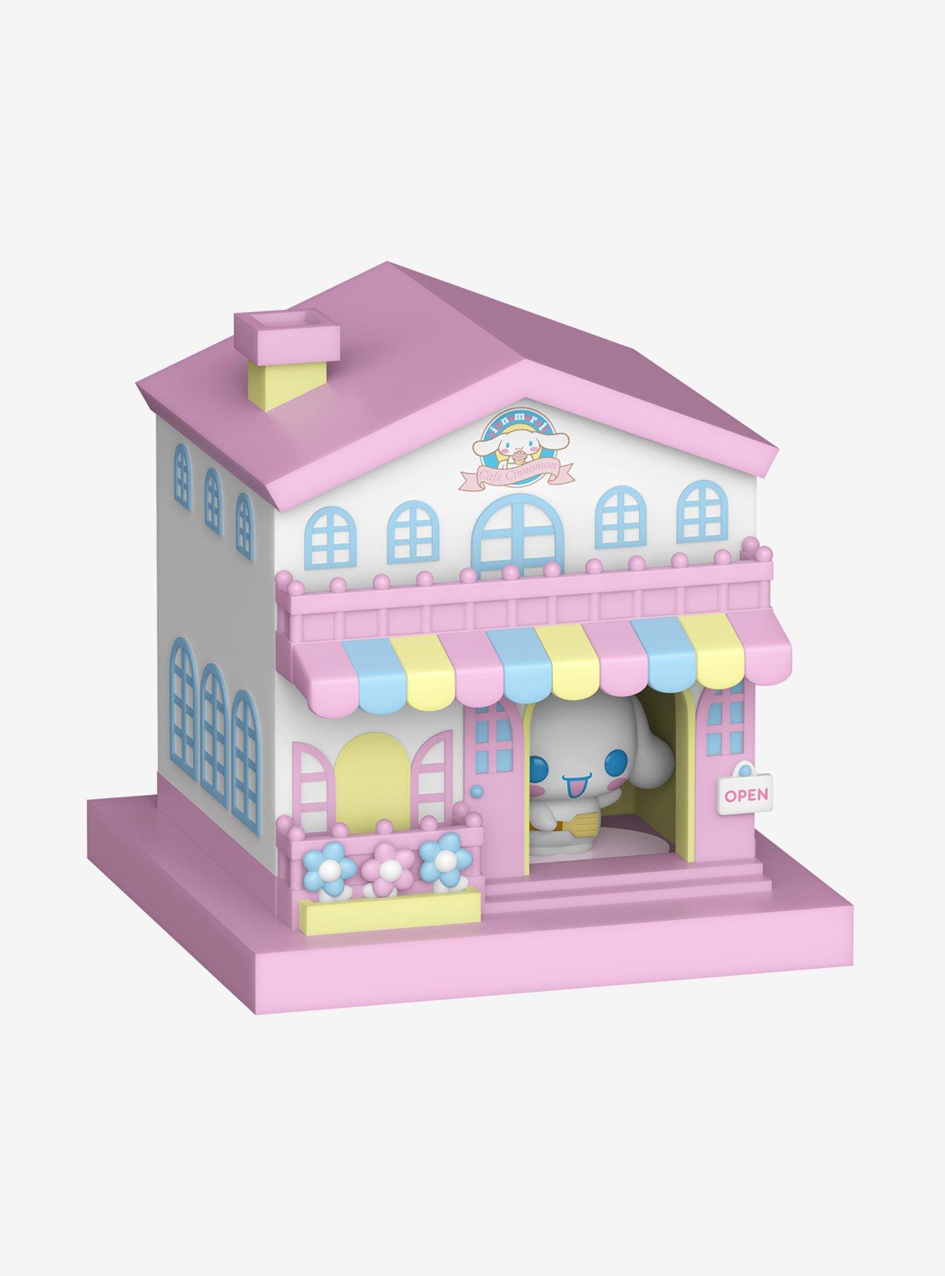 Funko Hello Kitty And Friends Bitty Pop! Towns Chef Cinnamoroll With Caf&eacute; Cinnamoroll Vinyl Figure Set, , hi-res