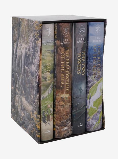 The Hobbit & The Lord of The Rings Illustrated Box Set | BoxLunch