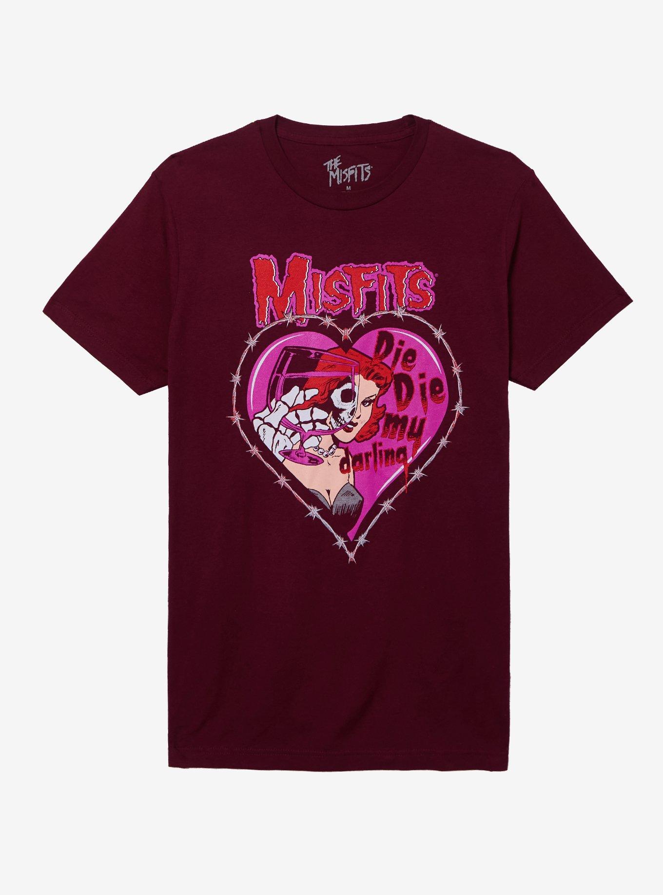 Misfits Die My Darling Heart T-Shirt, , hi-res