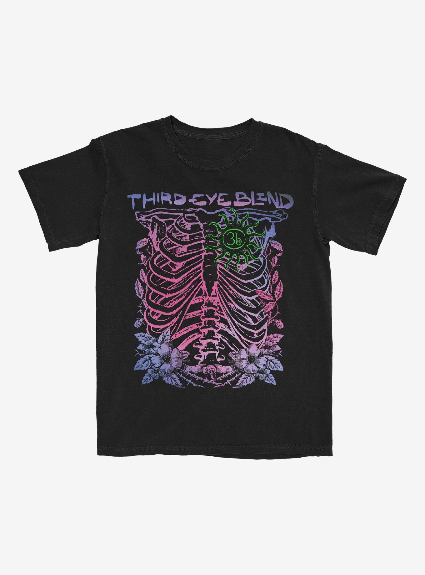 Third Eye Blind Gradient Rib Cage T-Shirt, , hi-res