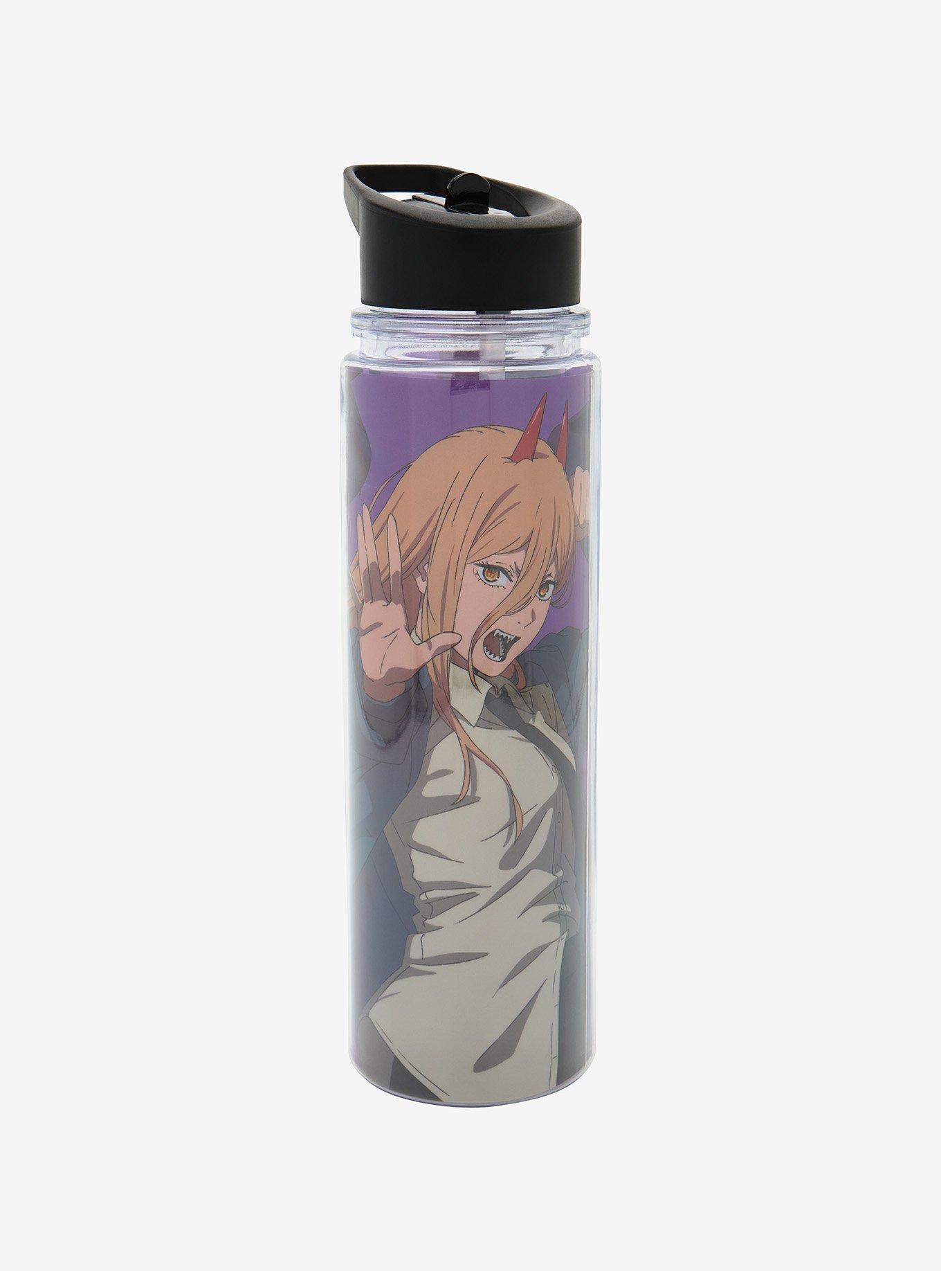 Chainsaw Man Power Water Bottle, , hi-res