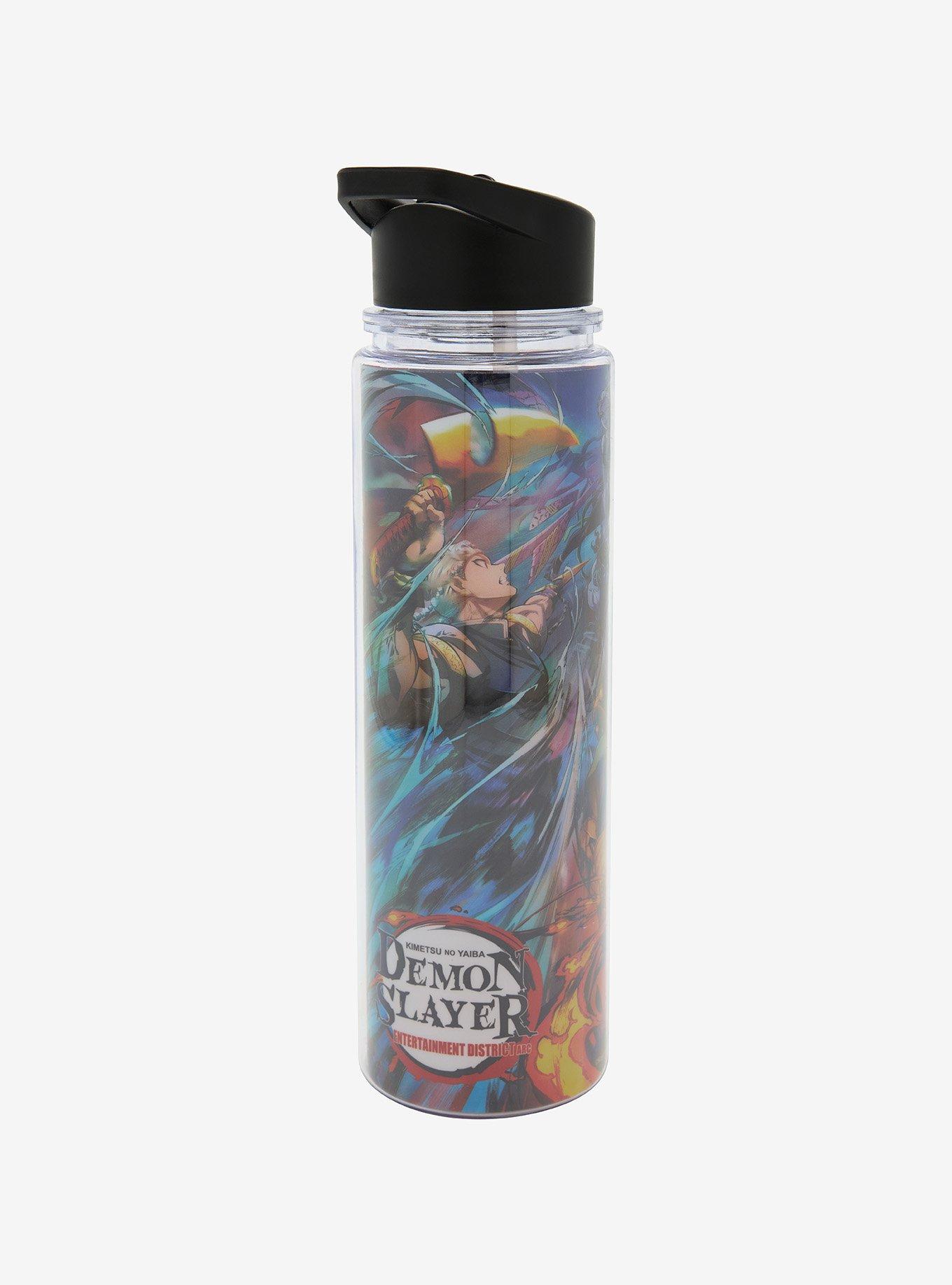 Demon Slayer: Kimetsu No Yaiba Entertainment District Fight Water Bottle, , hi-res