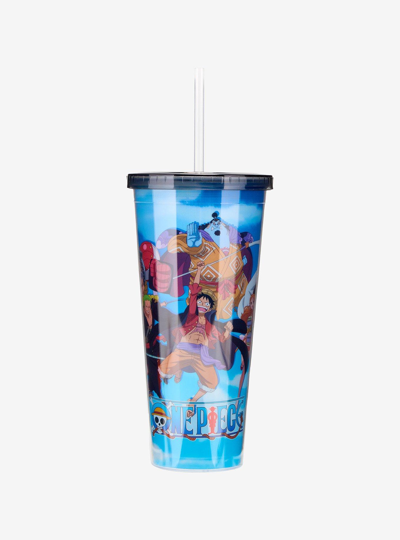One Piece Straw Hats Acrylic Travel Cup, , hi-res