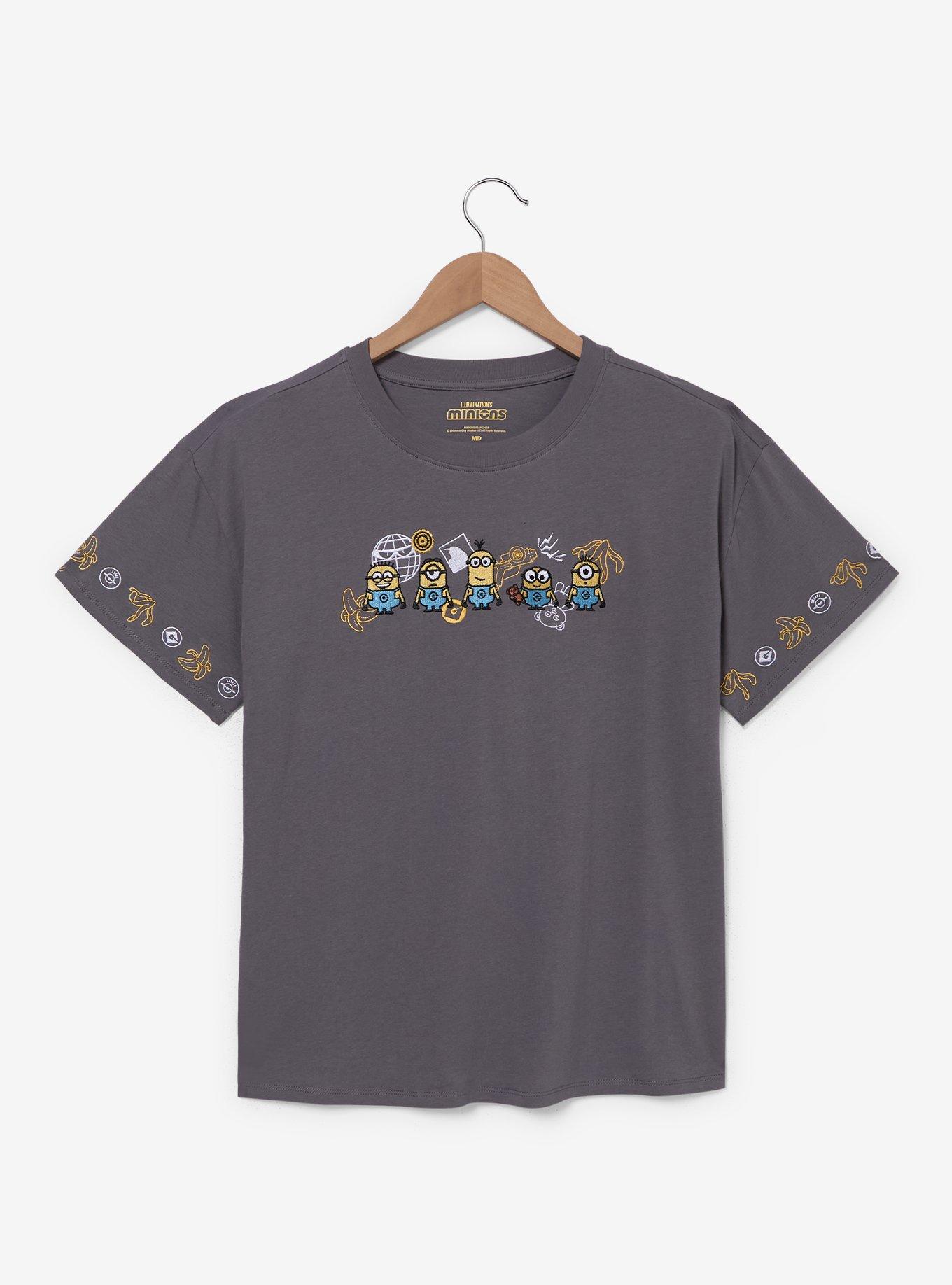 Minions Lineup Women's T-Shirt - BoxLunch Exclusive, , hi-res