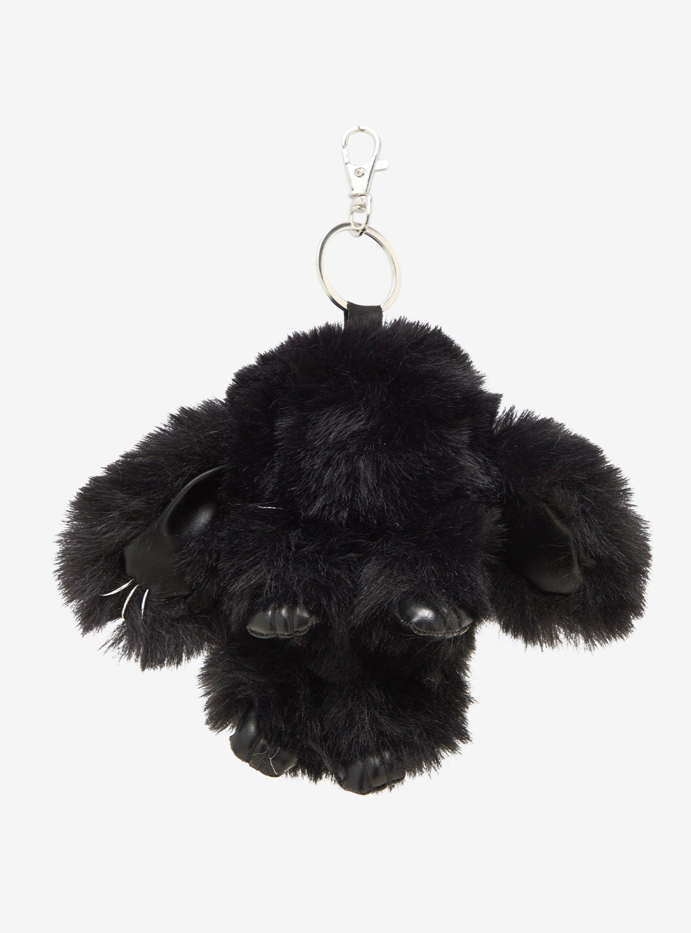 Emo Bunny Plush Bag Charm Hot Topic Exclusive, , hi-res