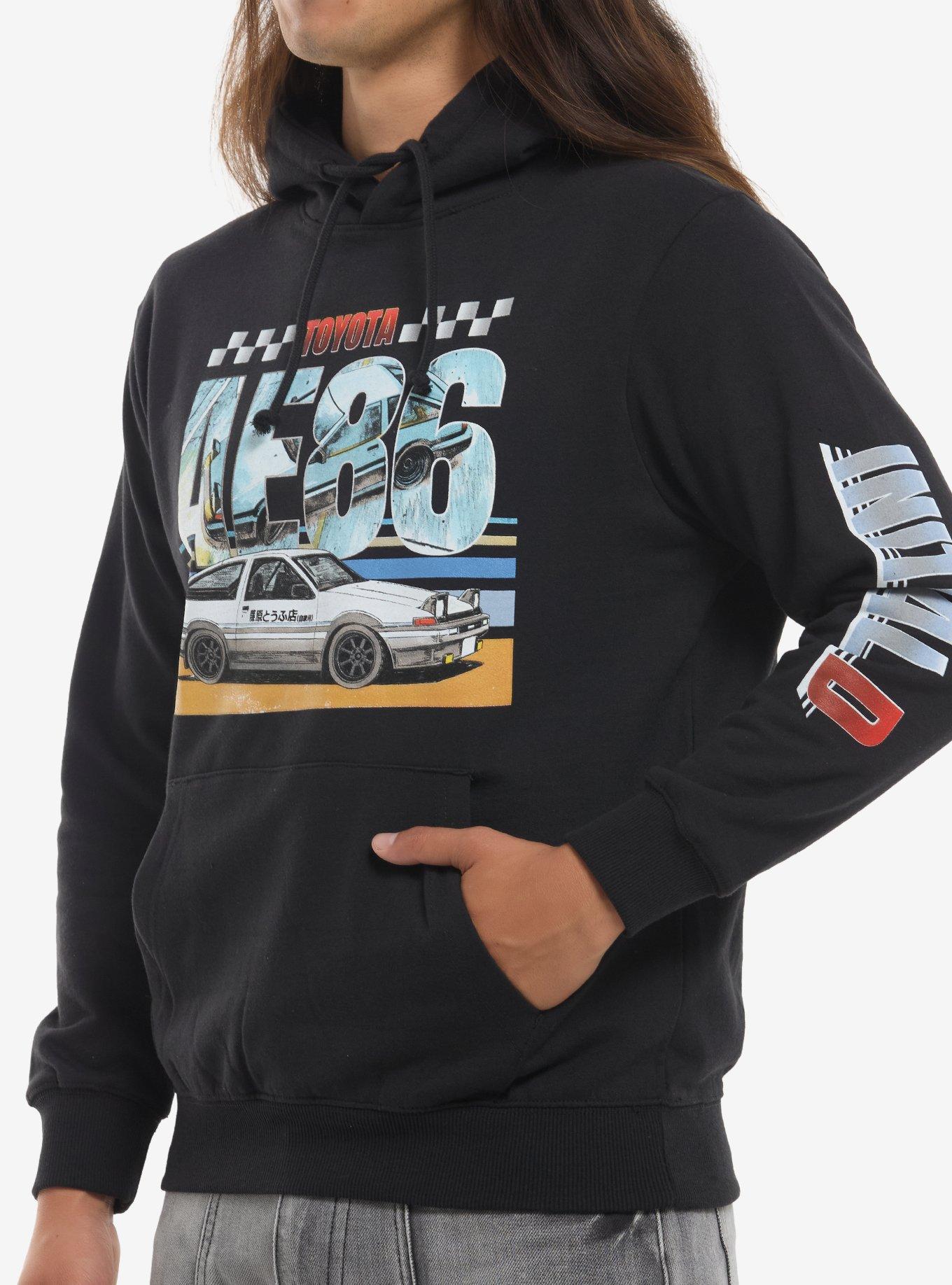 Initial D Toyota AE86 Hoodie, , hi-res