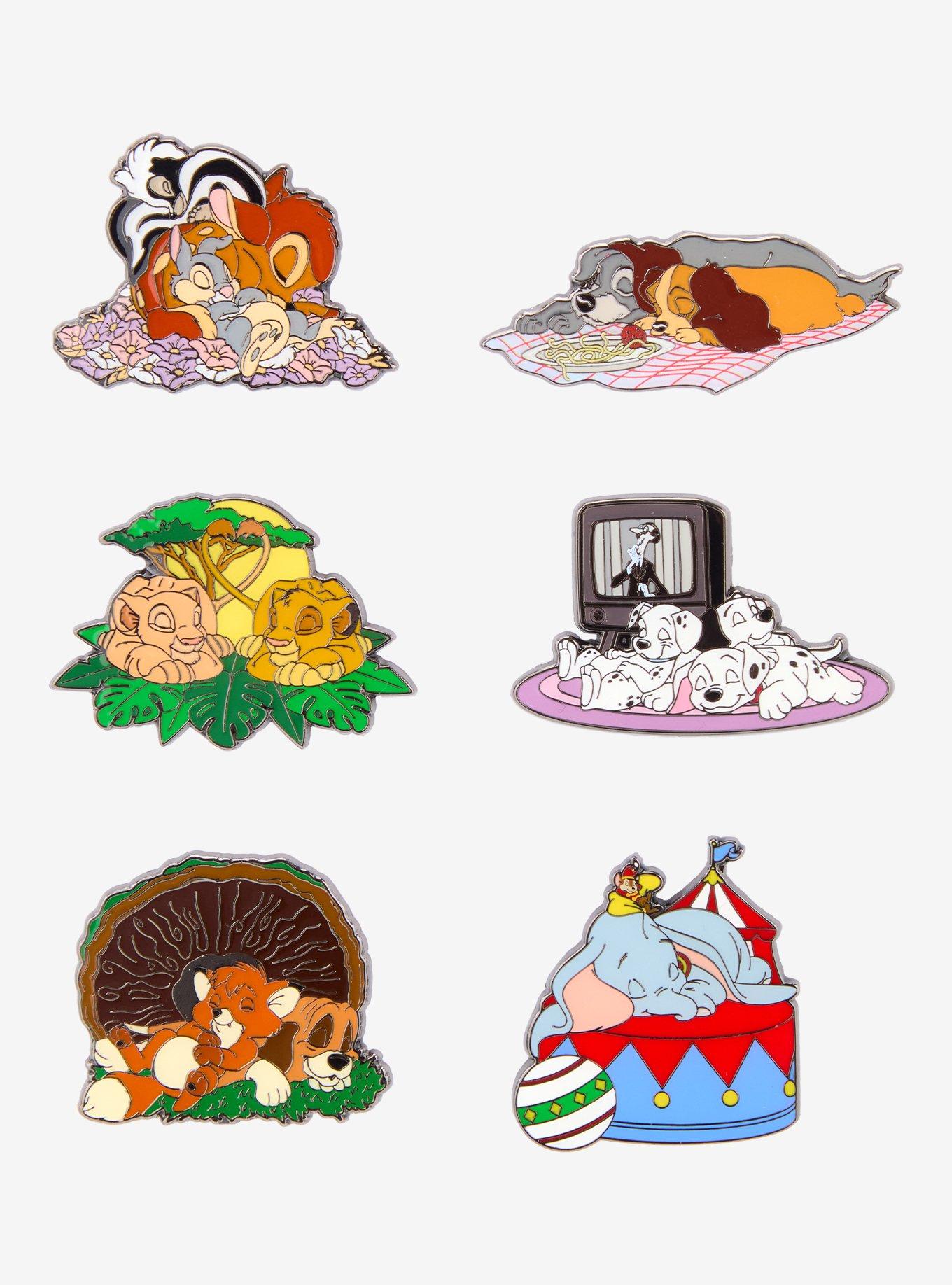 Loungefly Disney Sleeping Animals Blind Box Enamel Pin - BoxLunch Exclusive, , hi-res
