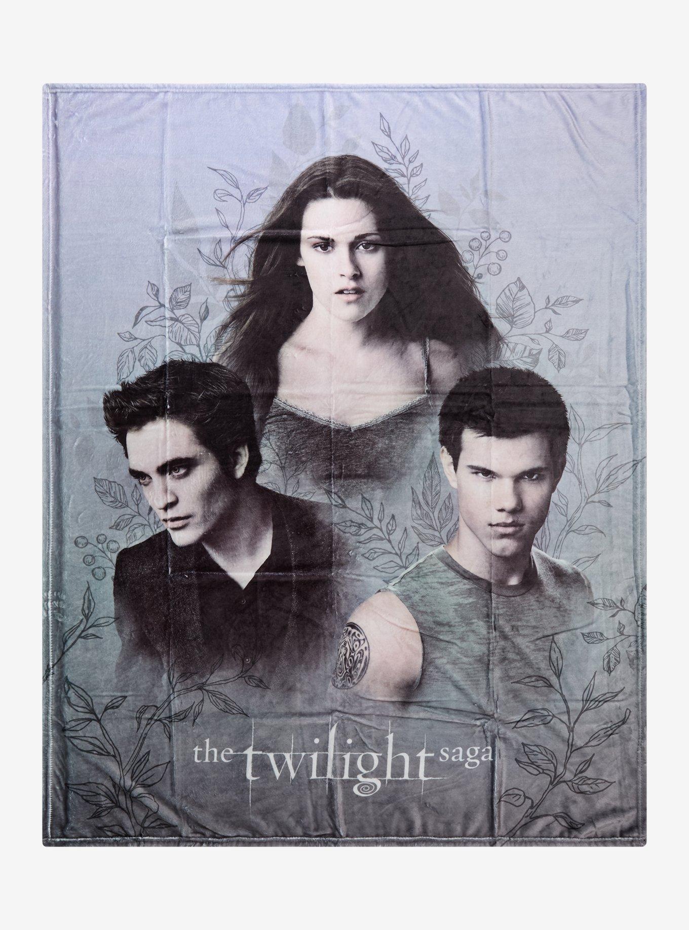 The Twilight Saga Trio Grey Throw Blanket, , hi-res