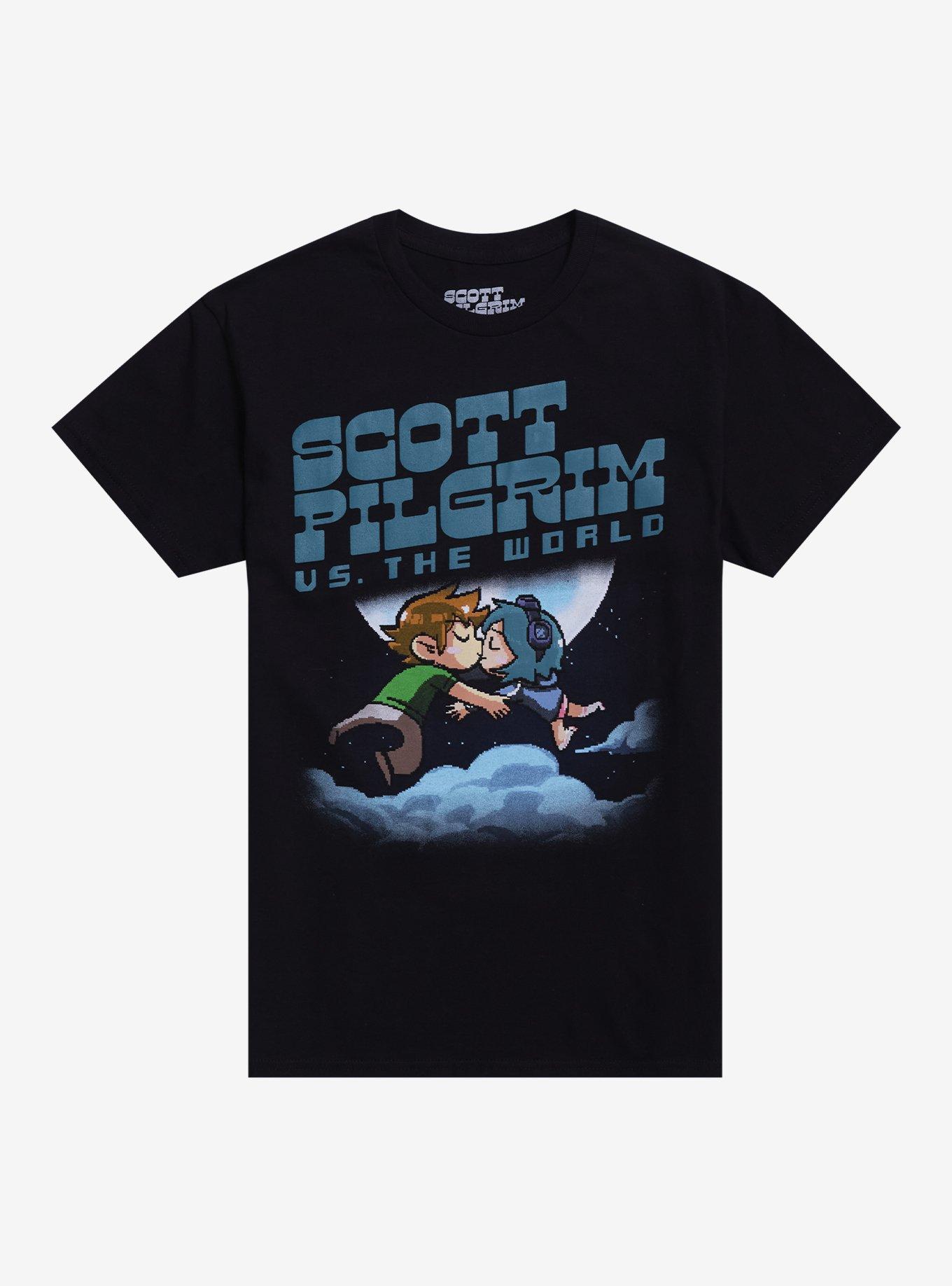 Scott Pilgrim Vs. The World Scott & Ramona Kiss T-Shirt, , hi-res